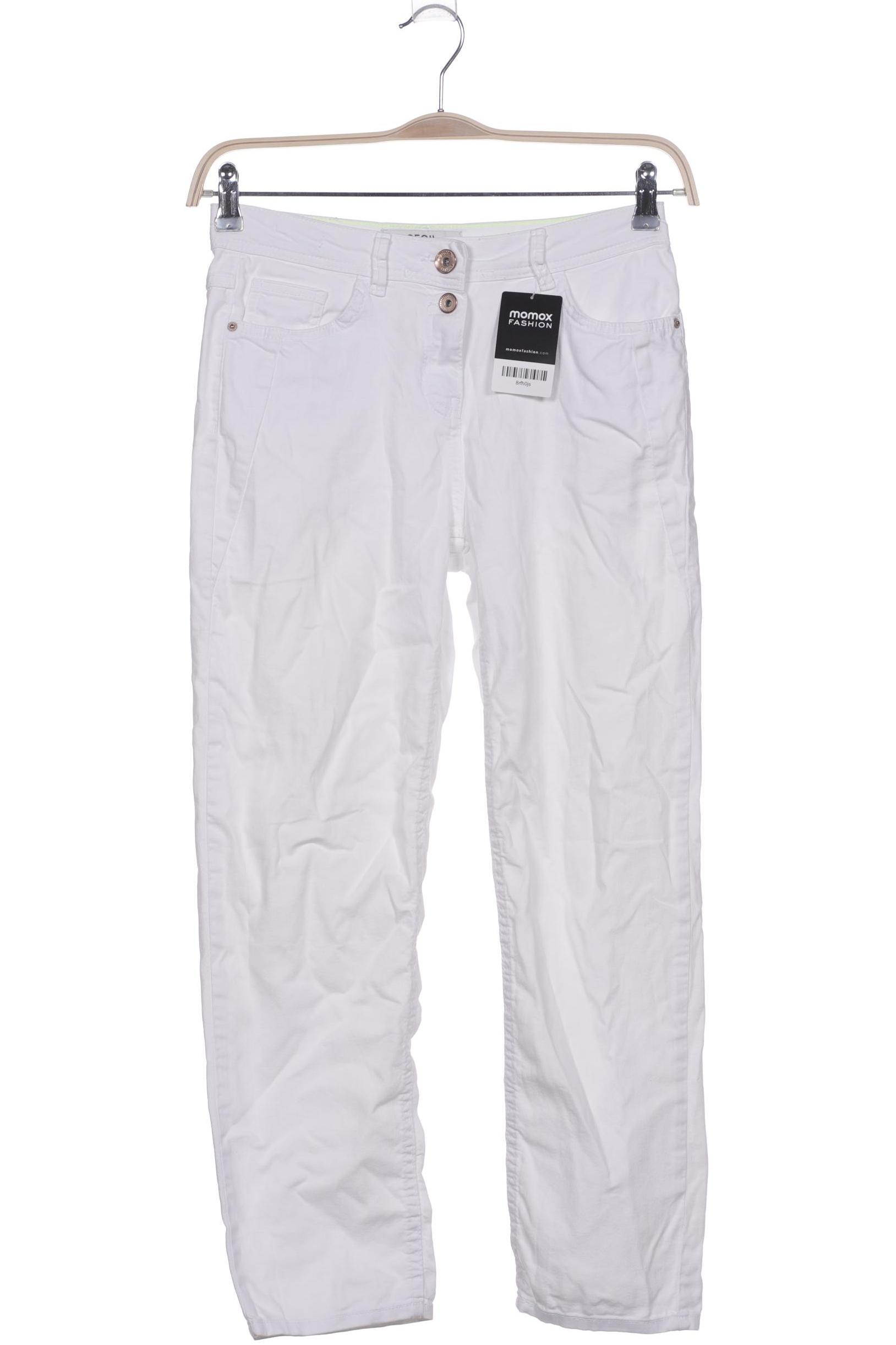 

Cecil Damen Stoffhose, weiß, Gr. 28