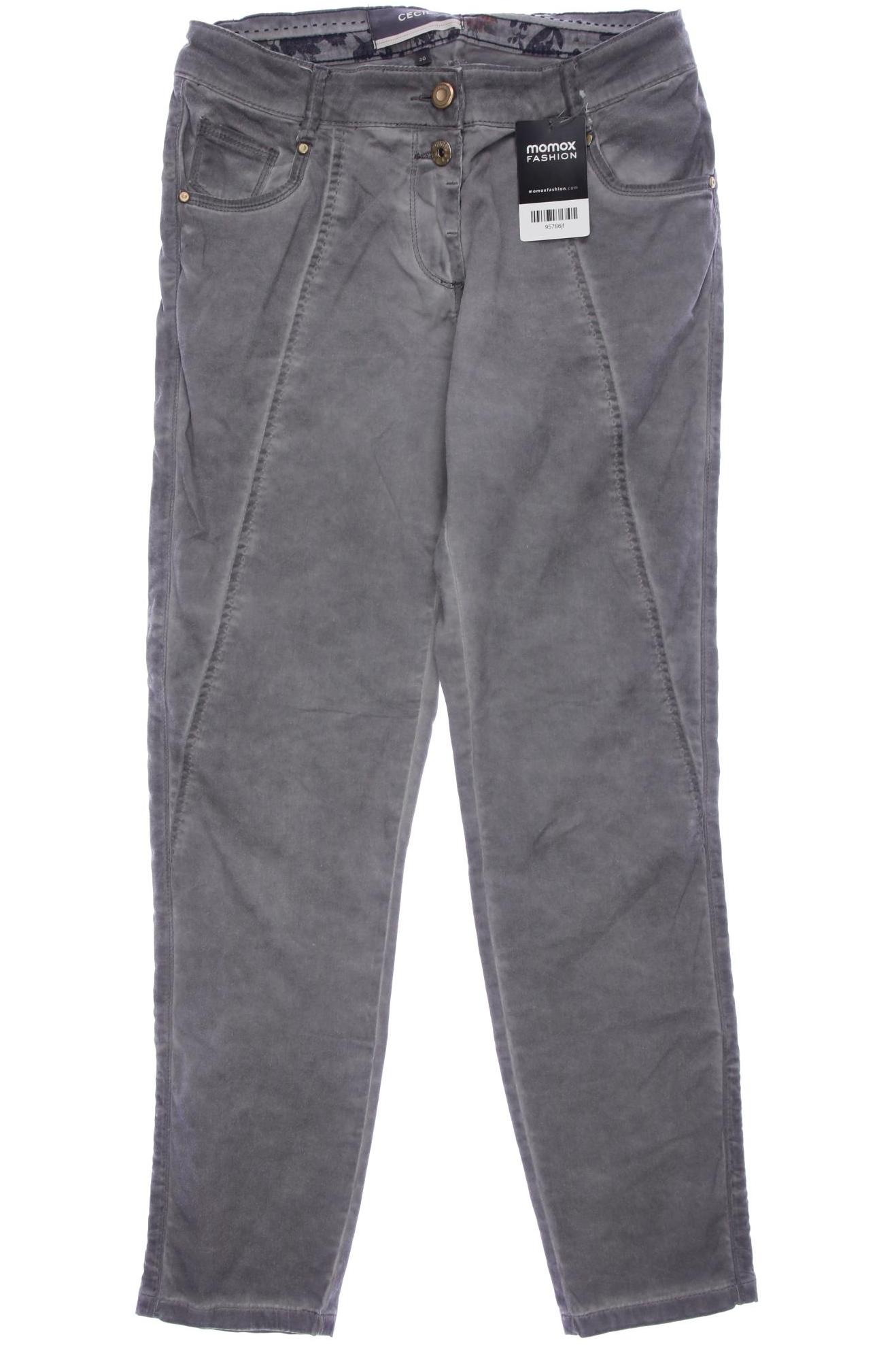 

Cecil Damen Stoffhose, grau, Gr. 26