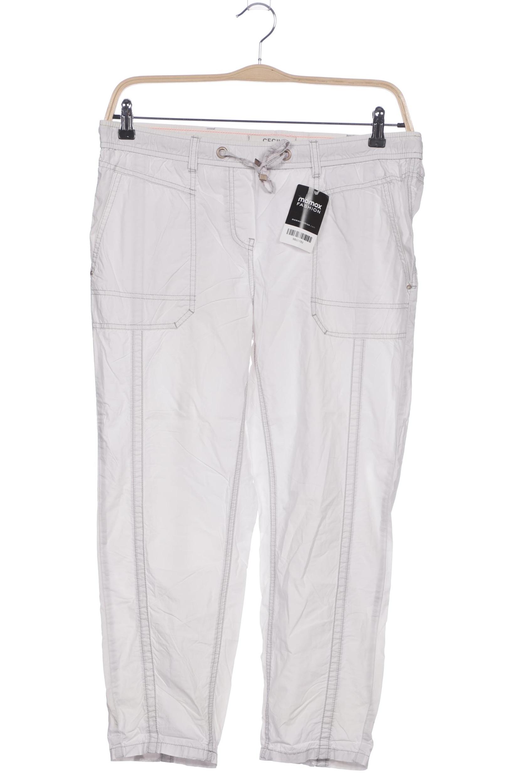 

Cecil Damen Stoffhose, weiß, Gr. 28