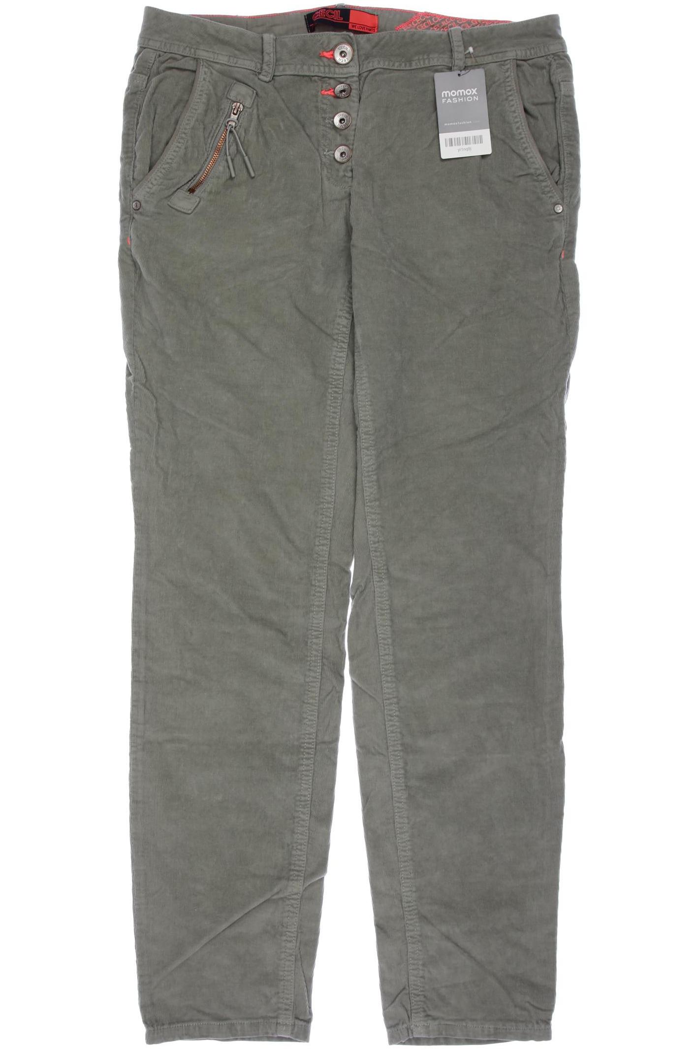 

Cecil Damen Stoffhose, grün, Gr. 29