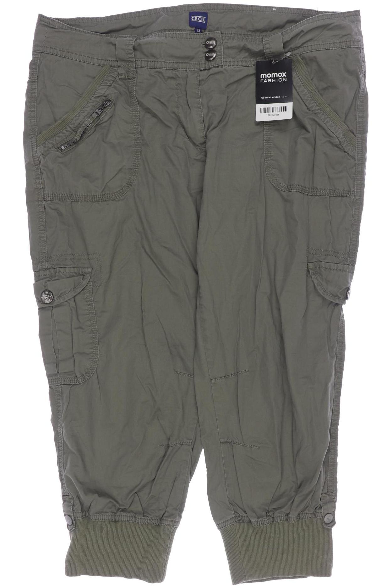 

Cecil Damen Stoffhose, grün, Gr. 33