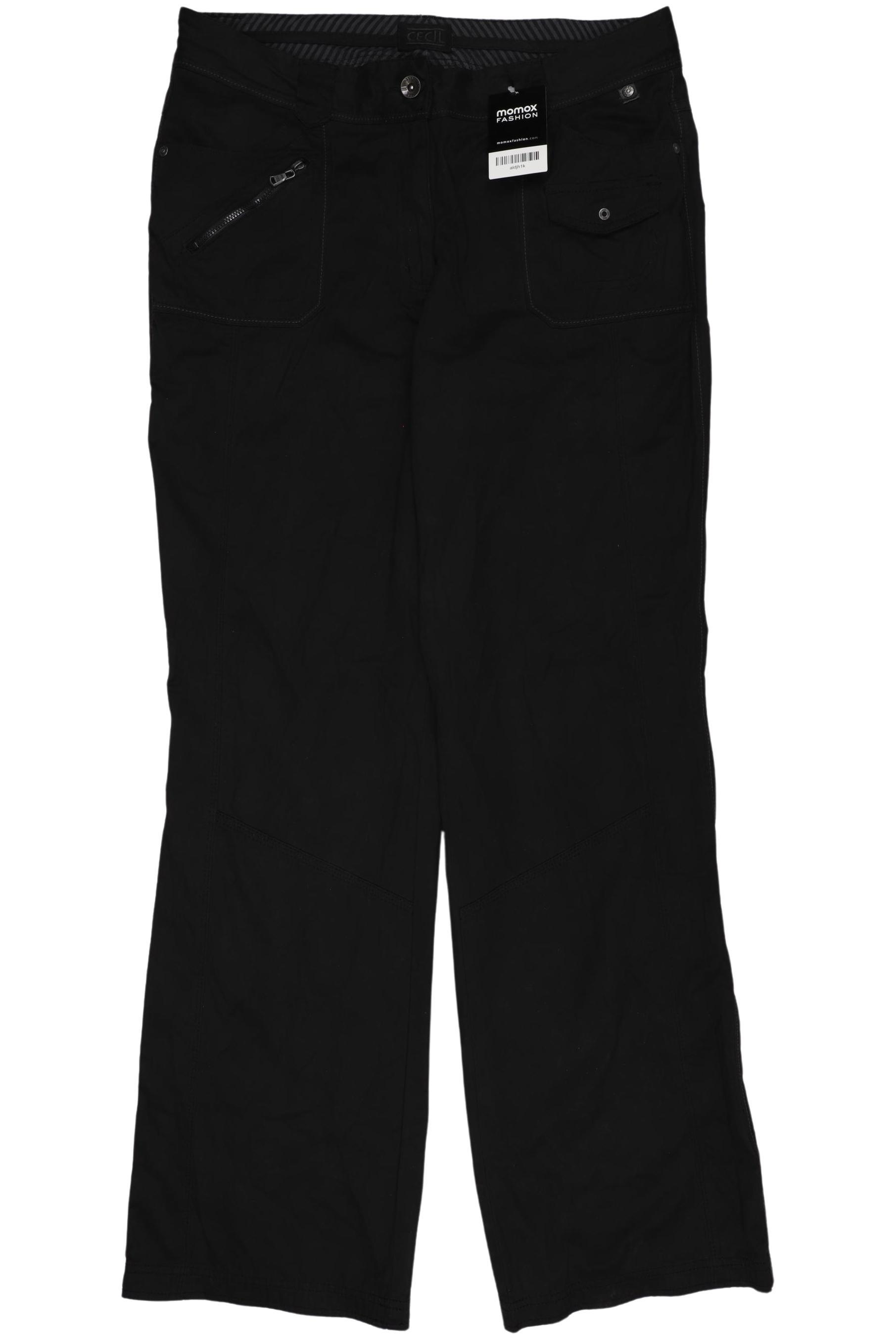 

Cecil Damen Stoffhose, schwarz, Gr. 33