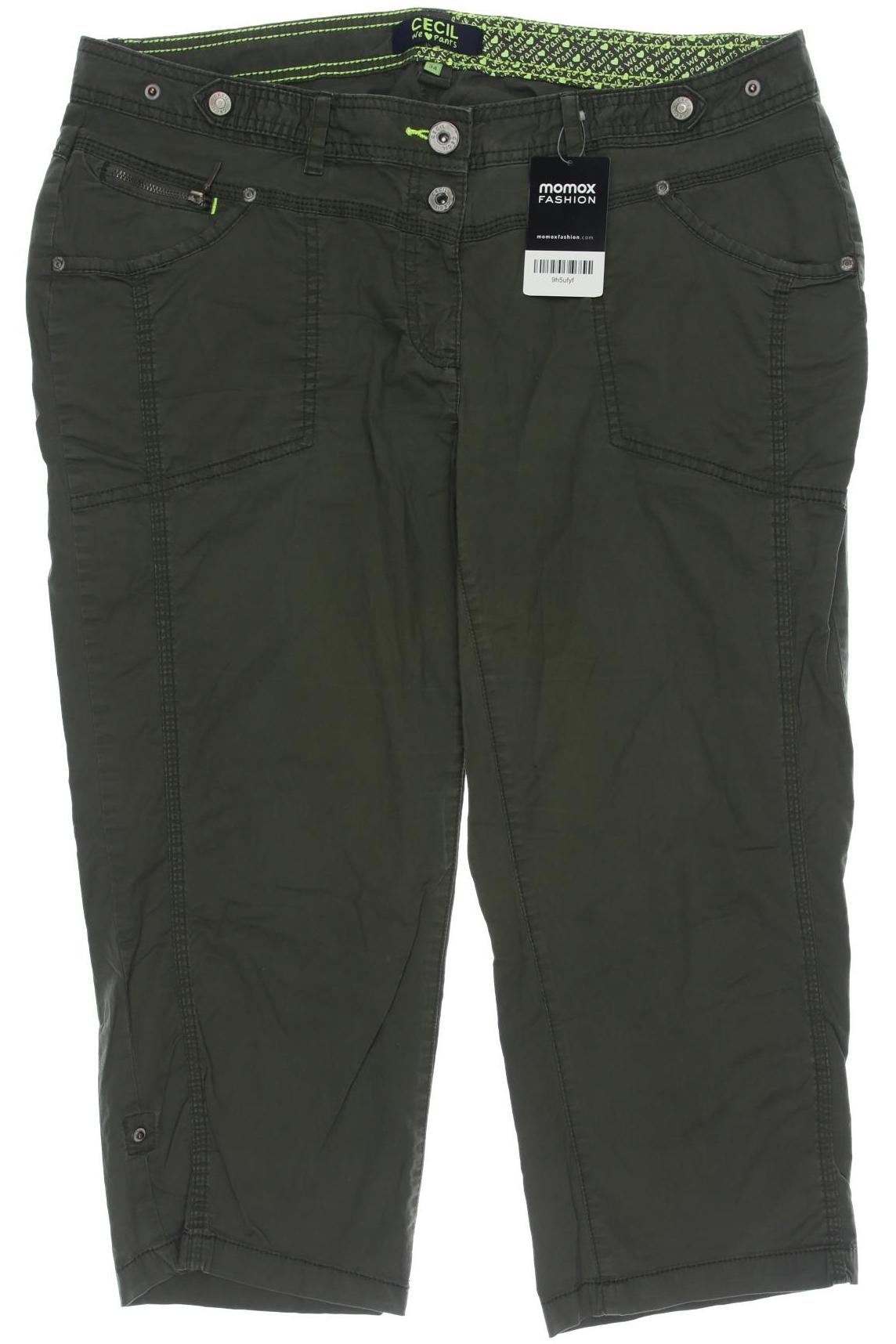 

Cecil Damen Stoffhose, grün, Gr. 34