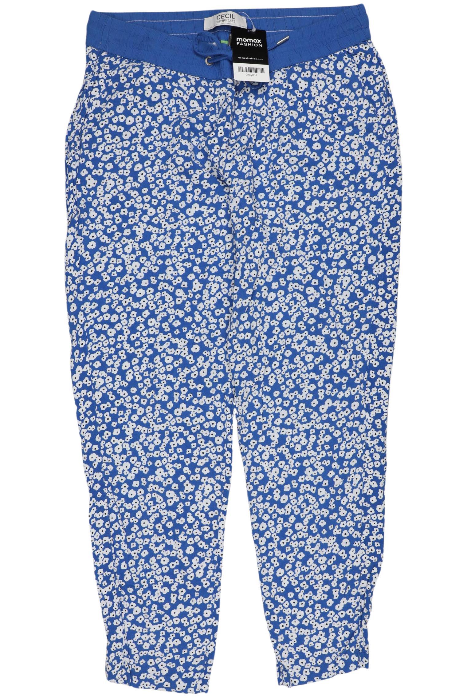 

Cecil Damen Stoffhose, blau, Gr. 0