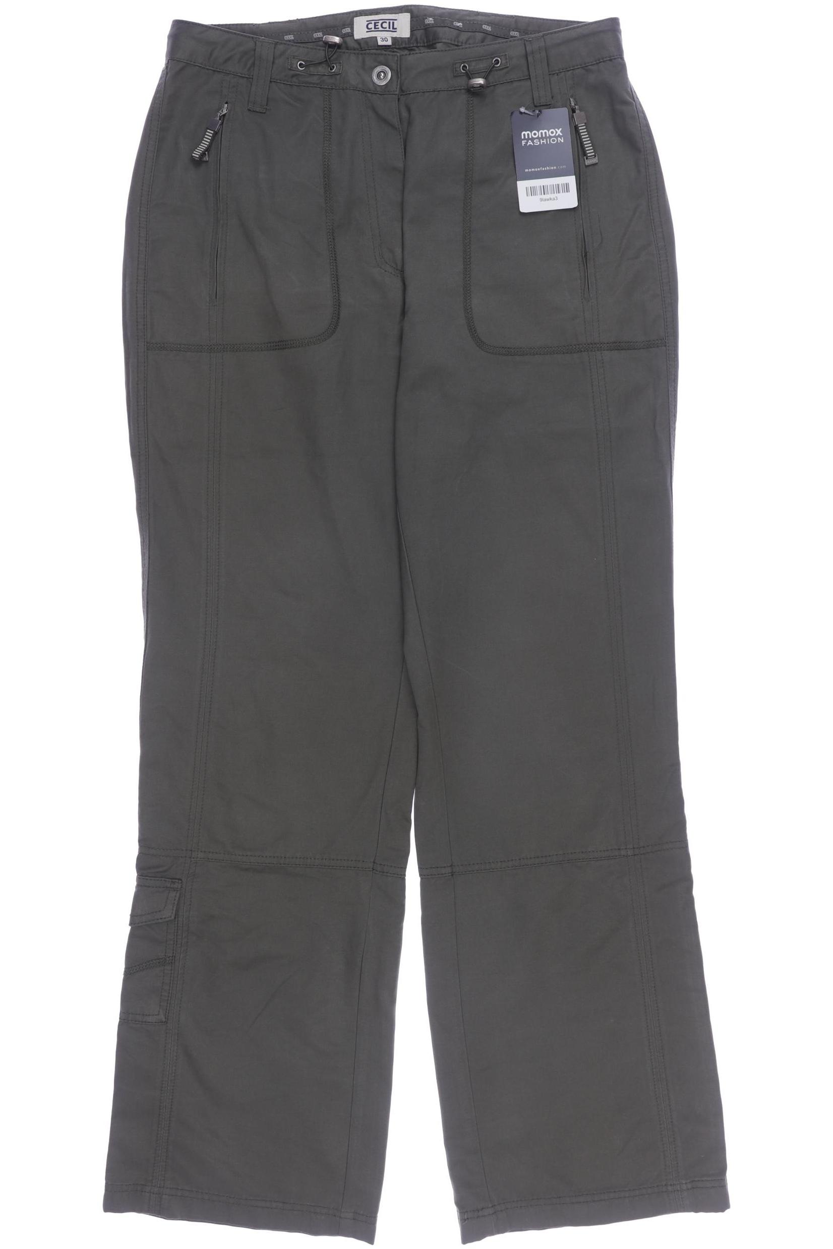 

Cecil Damen Stoffhose, grün, Gr. 30