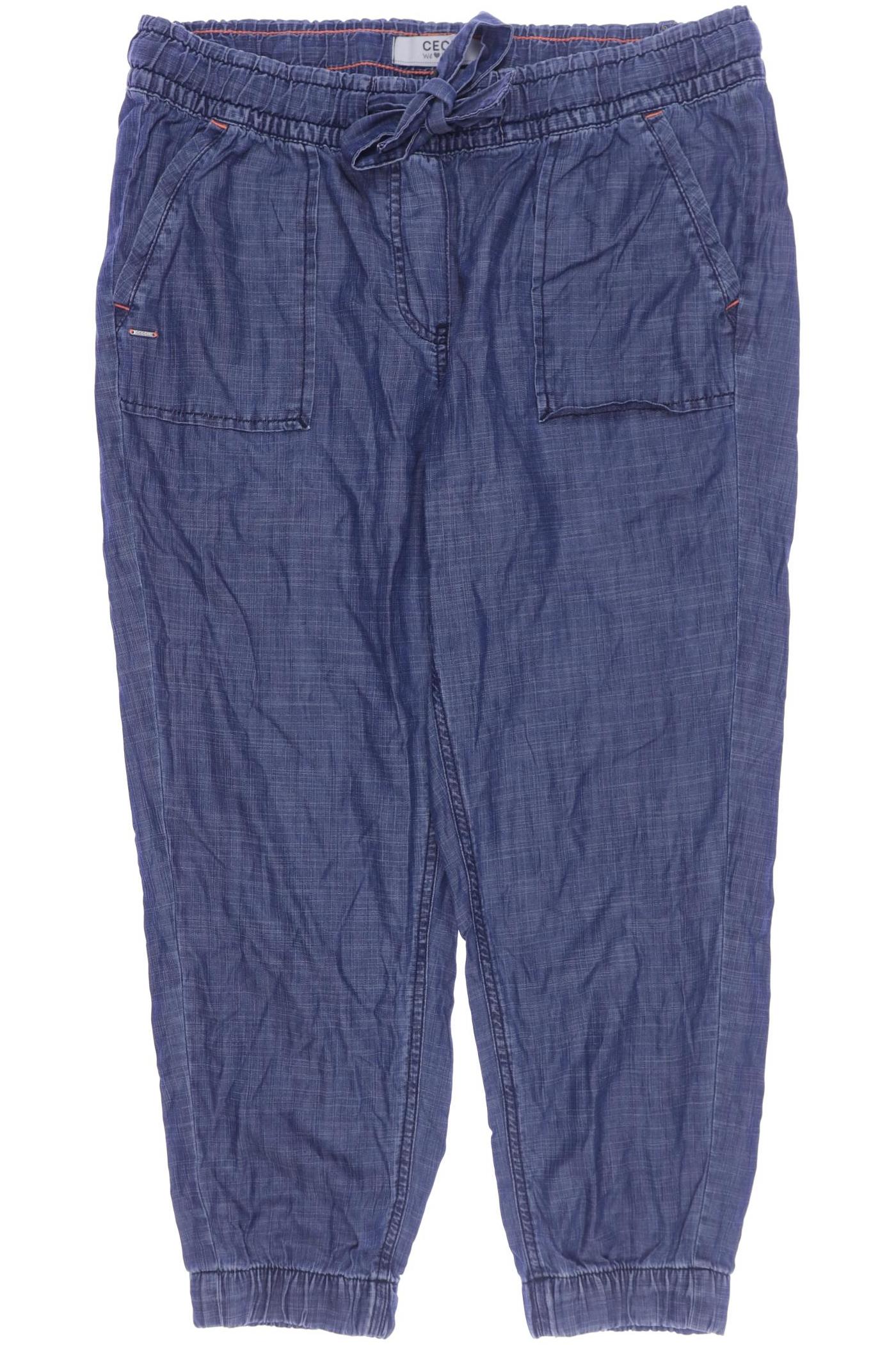 

Cecil Damen Stoffhose, blau, Gr. 42