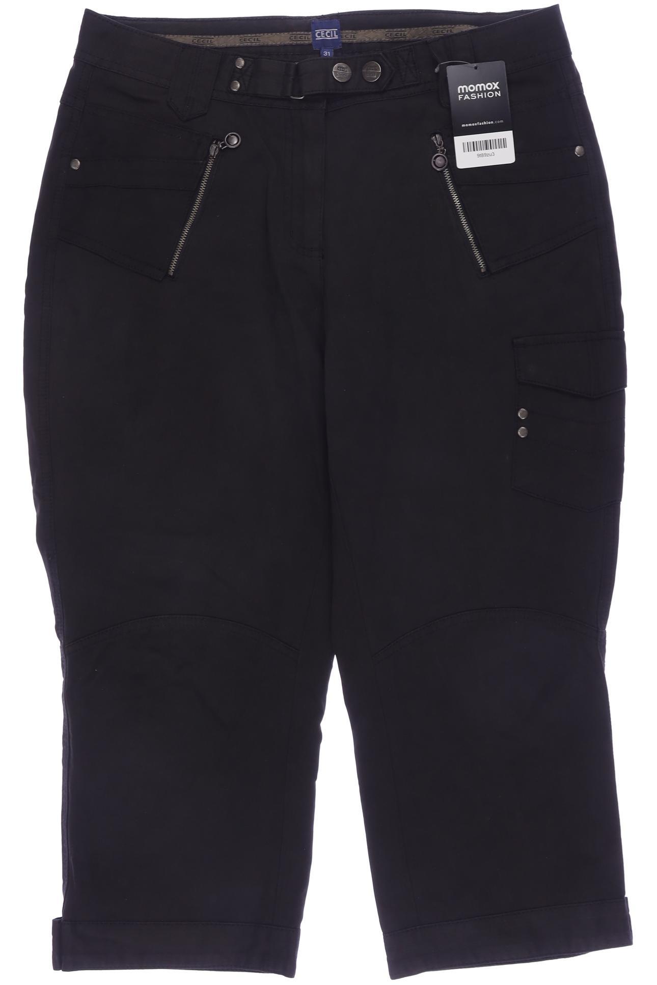 

Cecil Damen Stoffhose, schwarz, Gr. 31