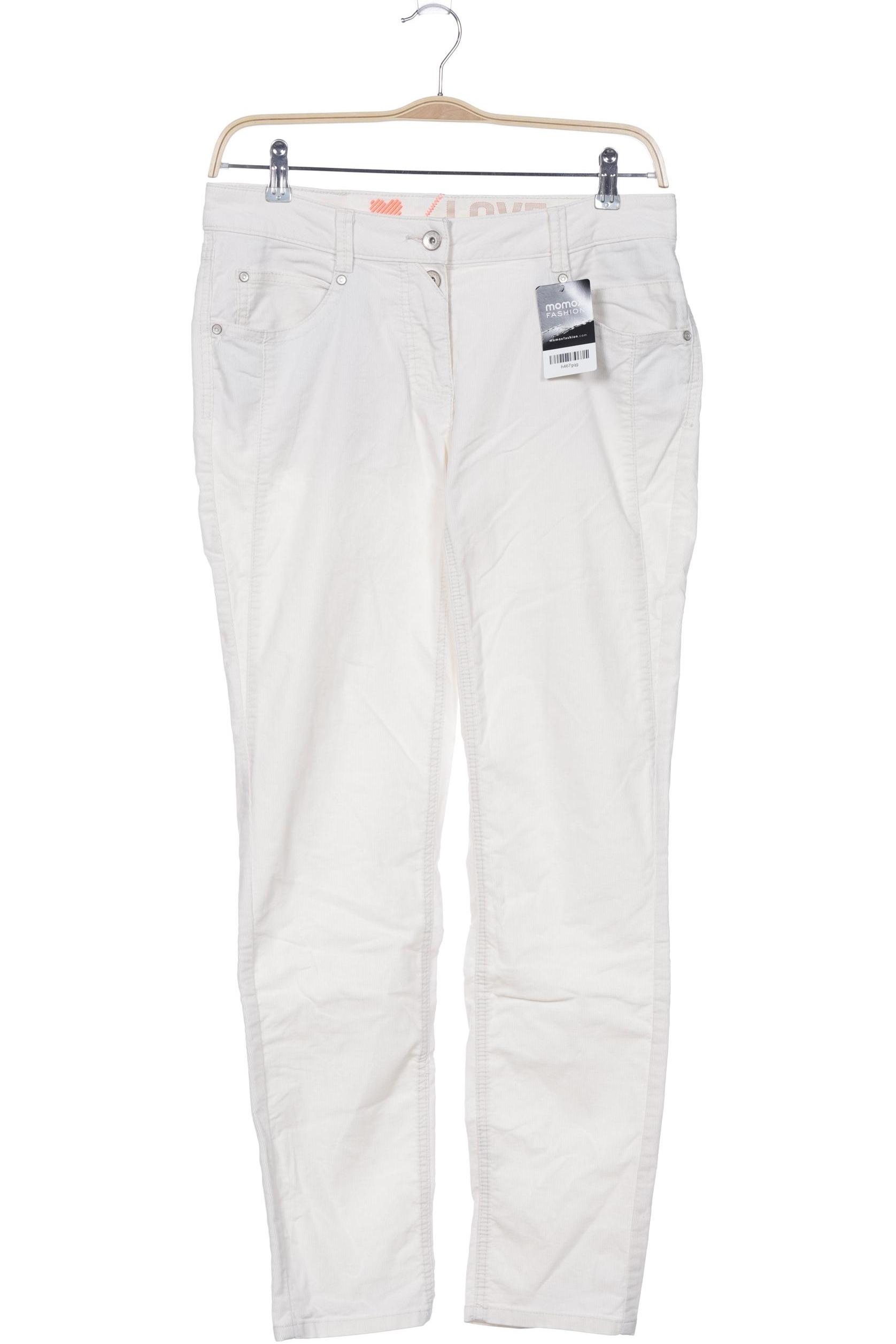 

Cecil Damen Stoffhose, cremeweiß, Gr. 29