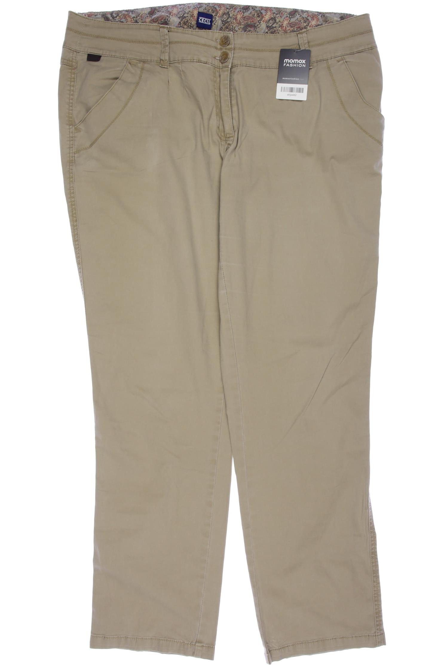 

Cecil Damen Stoffhose, beige, Gr. 48