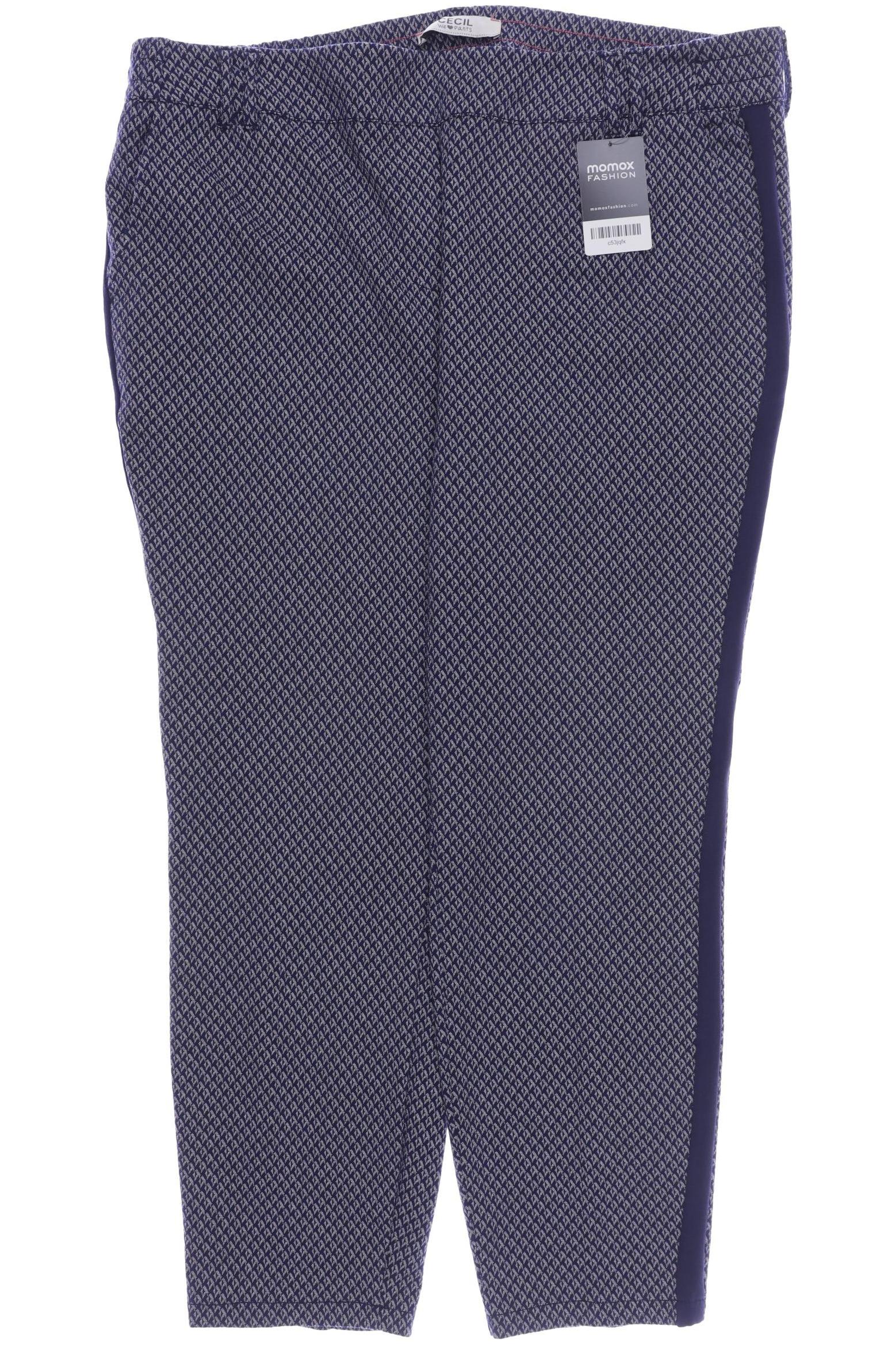 

Cecil Damen Stoffhose, blau, Gr. 48