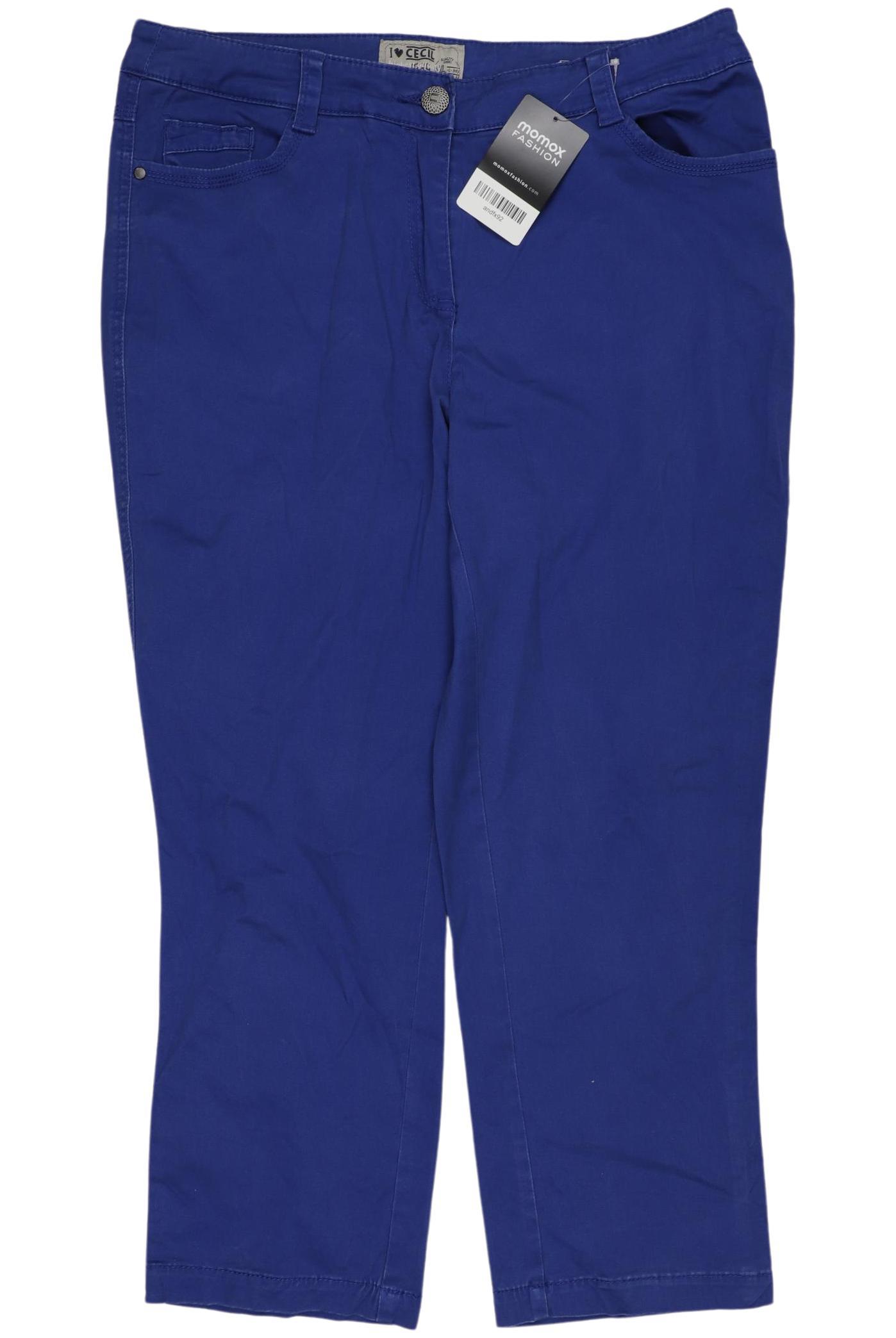 

Cecil Damen Stoffhose, blau, Gr. 42