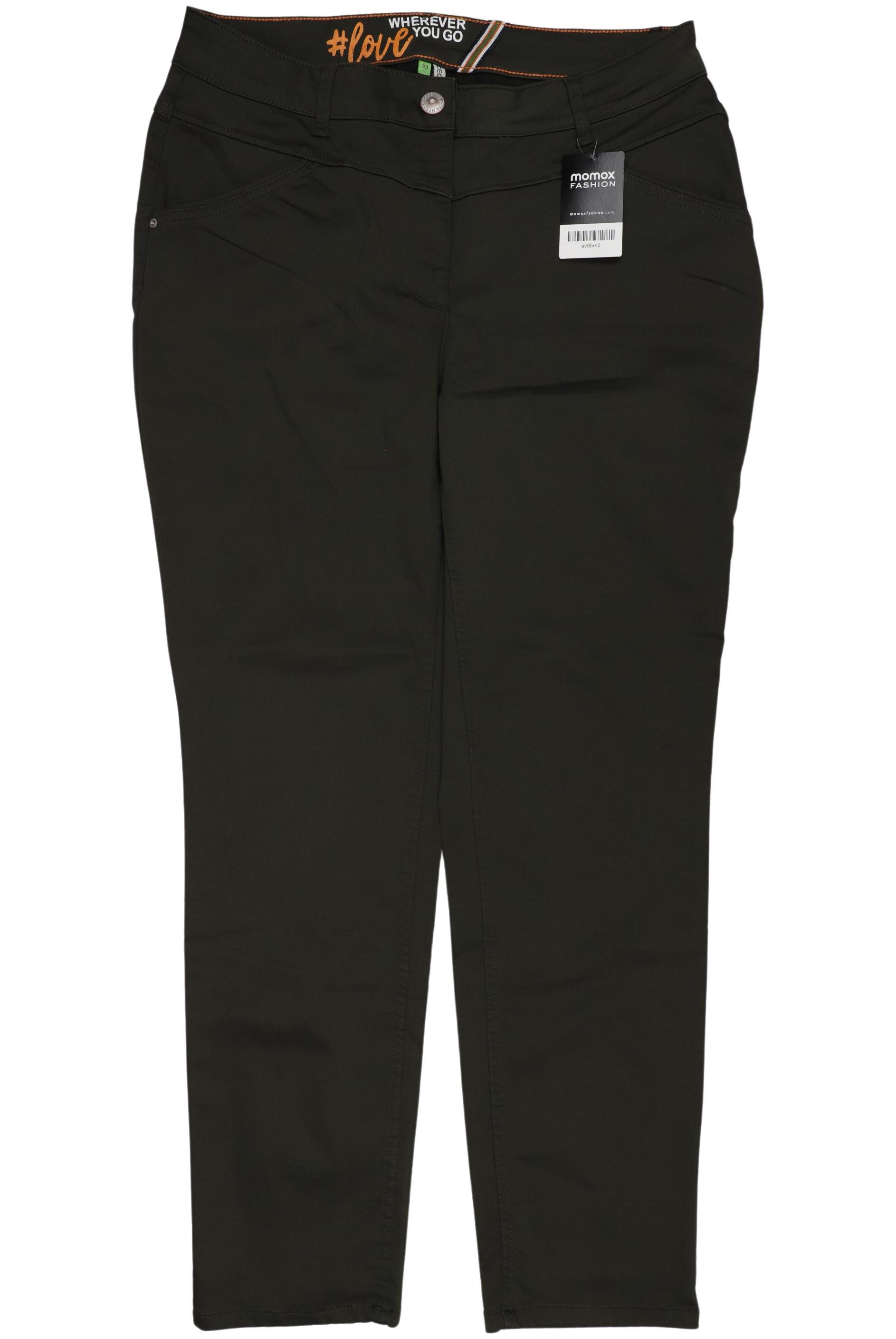 

Cecil Damen Stoffhose, grün, Gr. 33