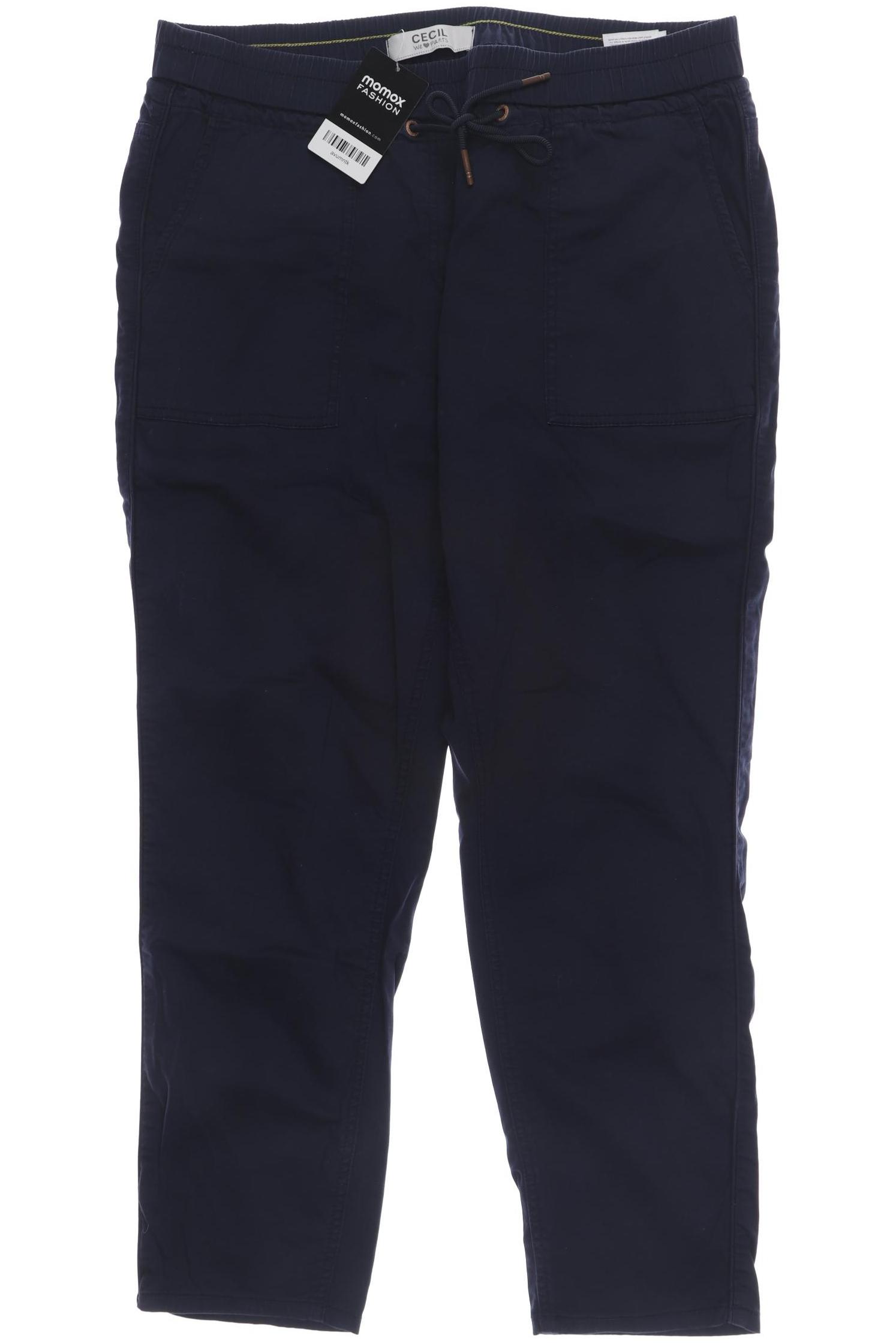 

CECIL Damen Stoffhose, marineblau