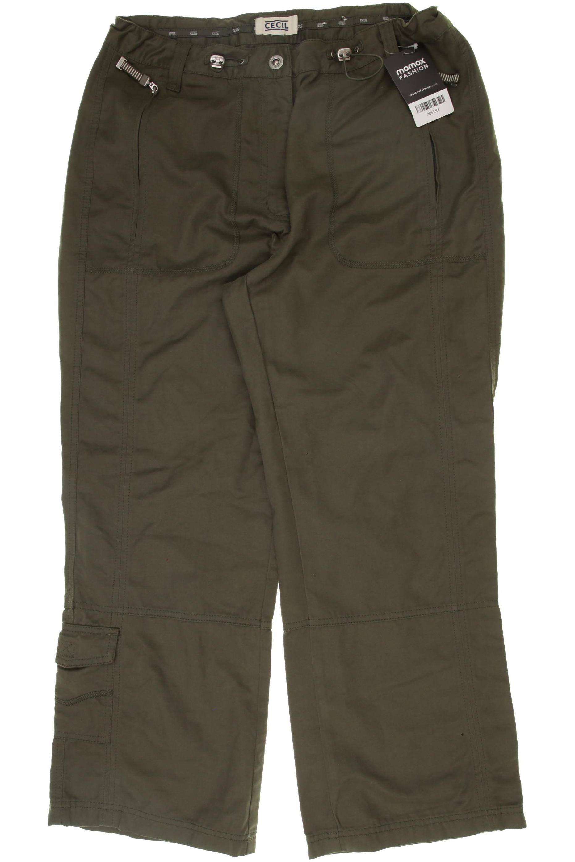 

Cecil Damen Stoffhose, grün, Gr. 30