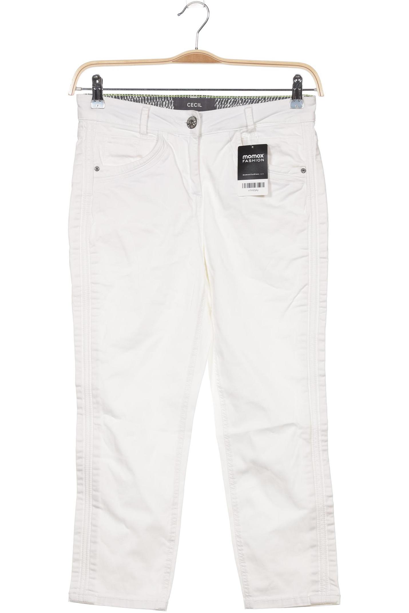 

Cecil Damen Stoffhose, weiß, Gr. 27