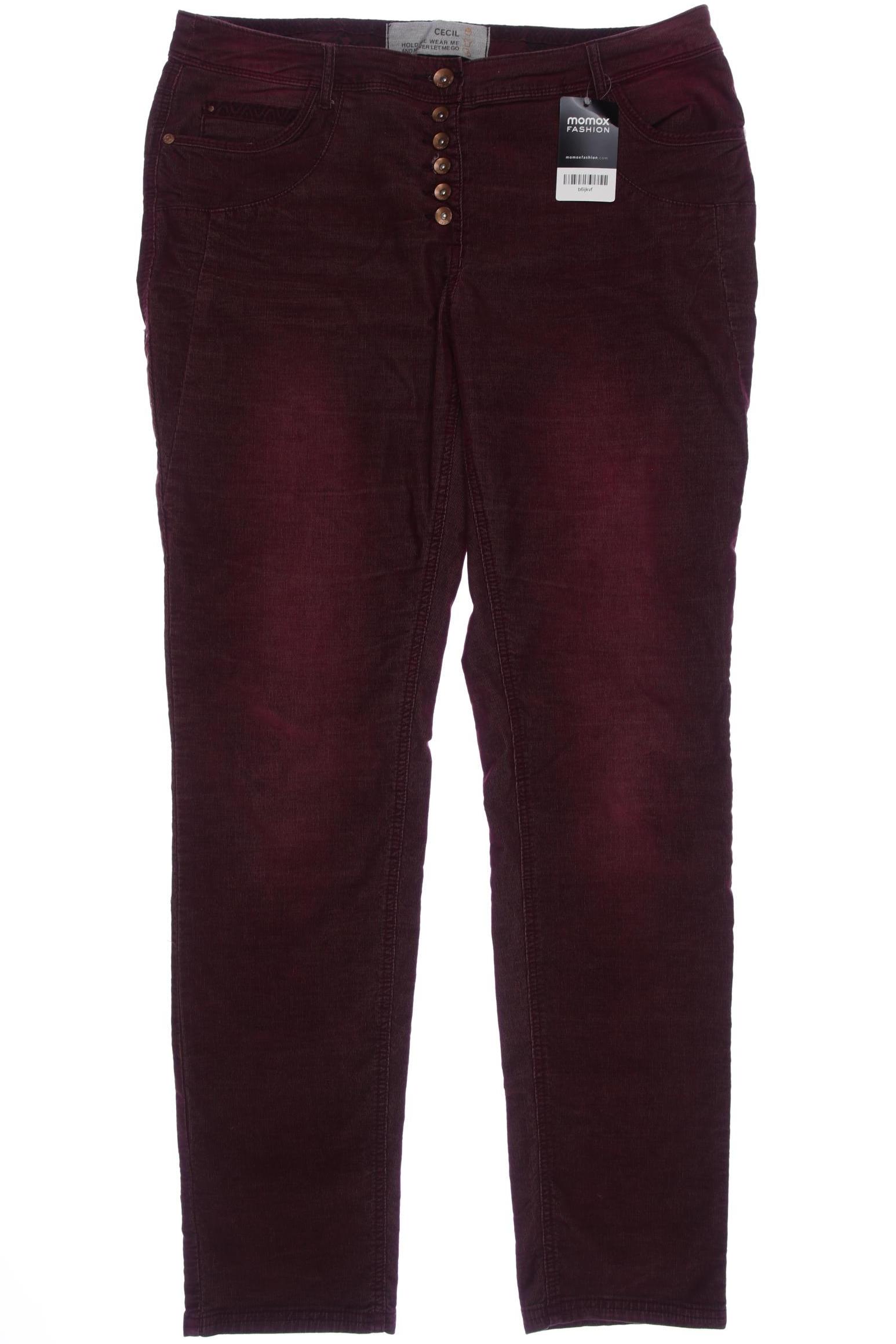 

Cecil Damen Stoffhose, rot, Gr. 33