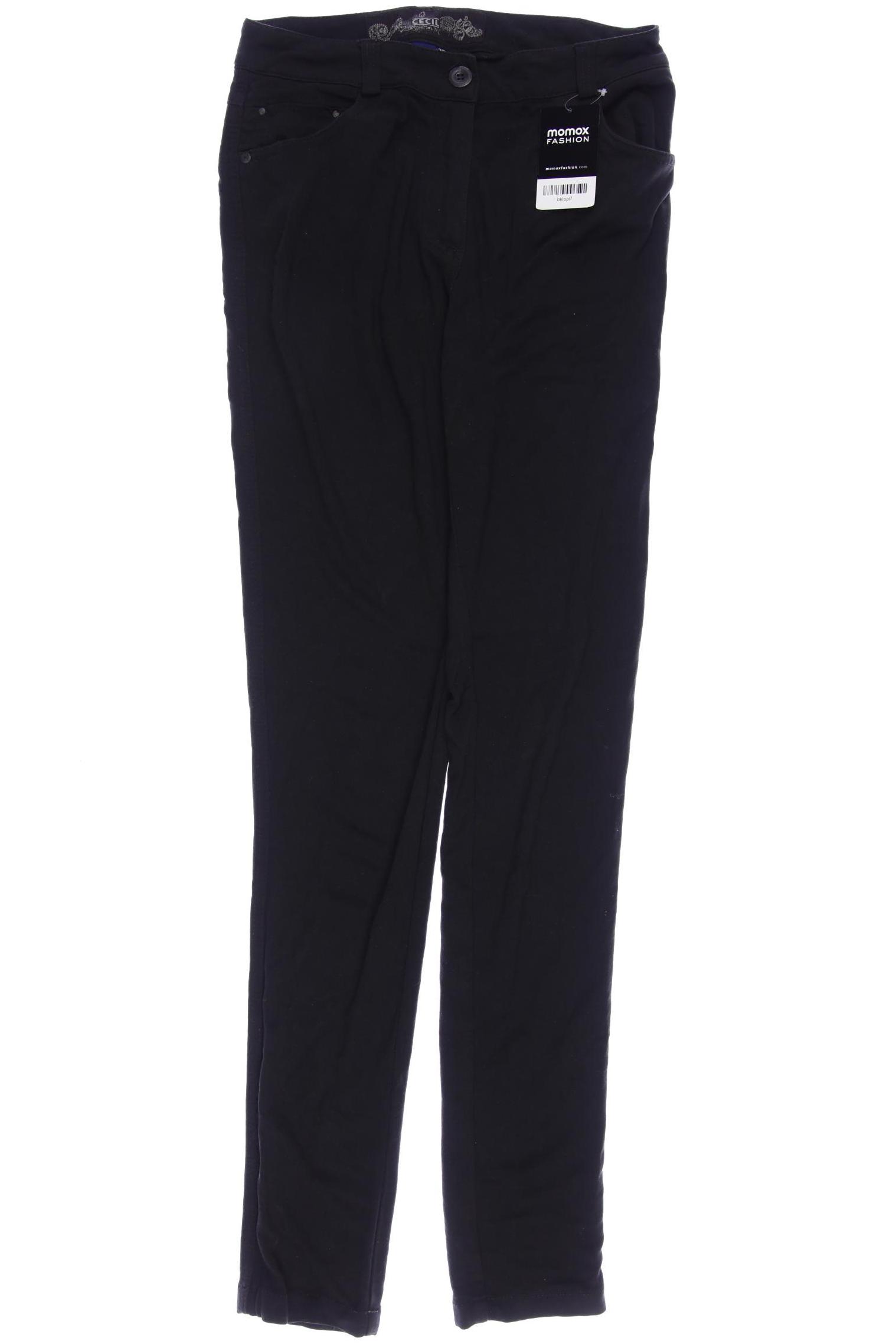 

CECIL Damen Stoffhose, schwarz