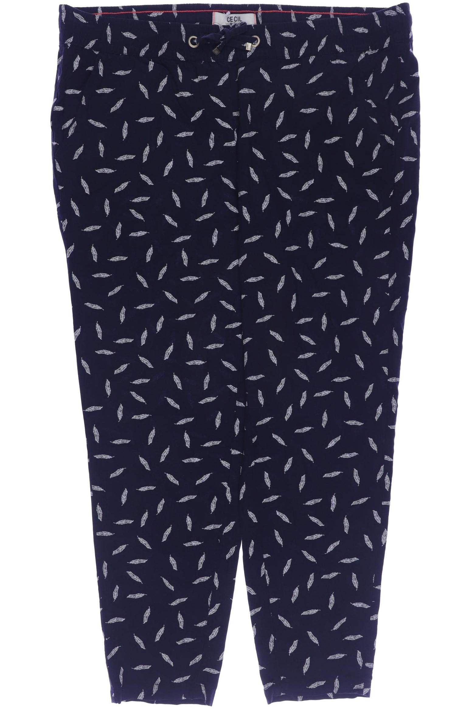 

Cecil Damen Stoffhose, marineblau, Gr. 0