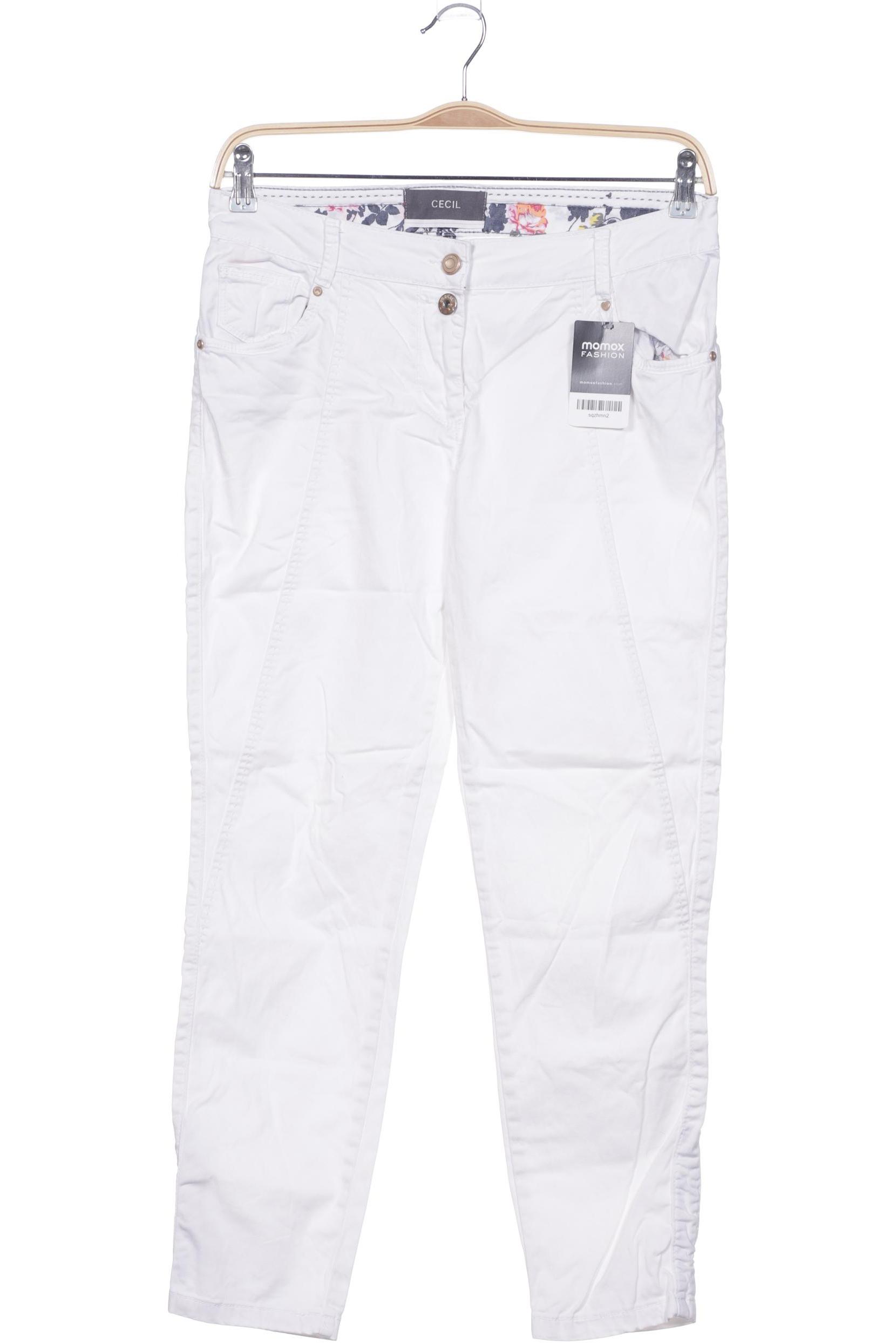 

Cecil Damen Stoffhose, weiß, Gr. 28