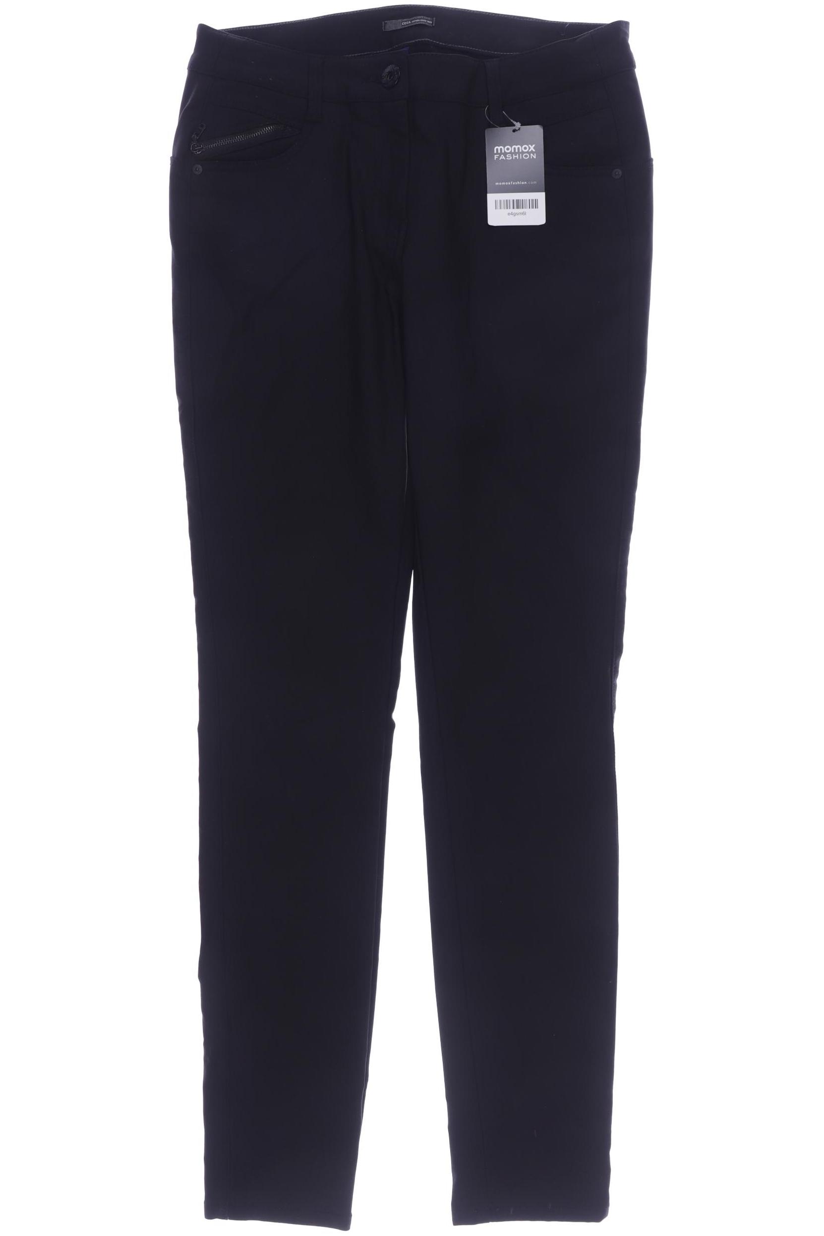 

CECIL Damen Stoffhose, schwarz