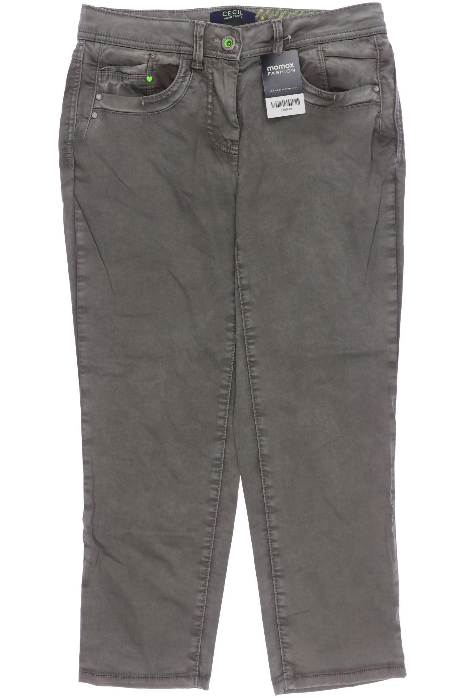 

Cecil Damen Stoffhose, grün, Gr. 28