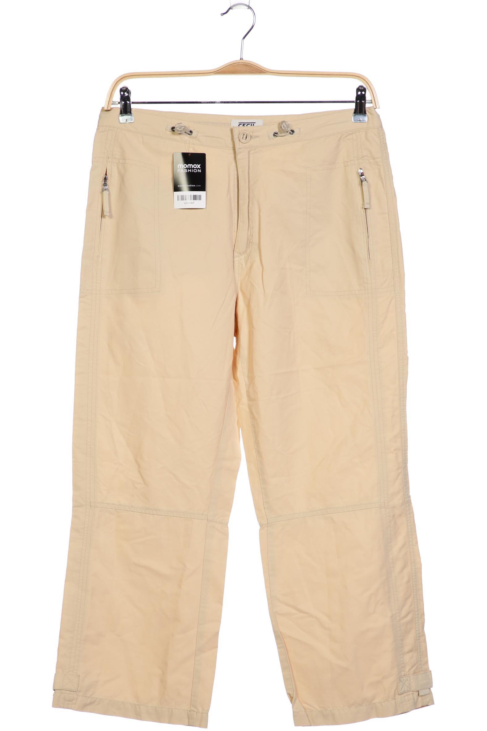 

CECIL Damen Stoffhose, beige