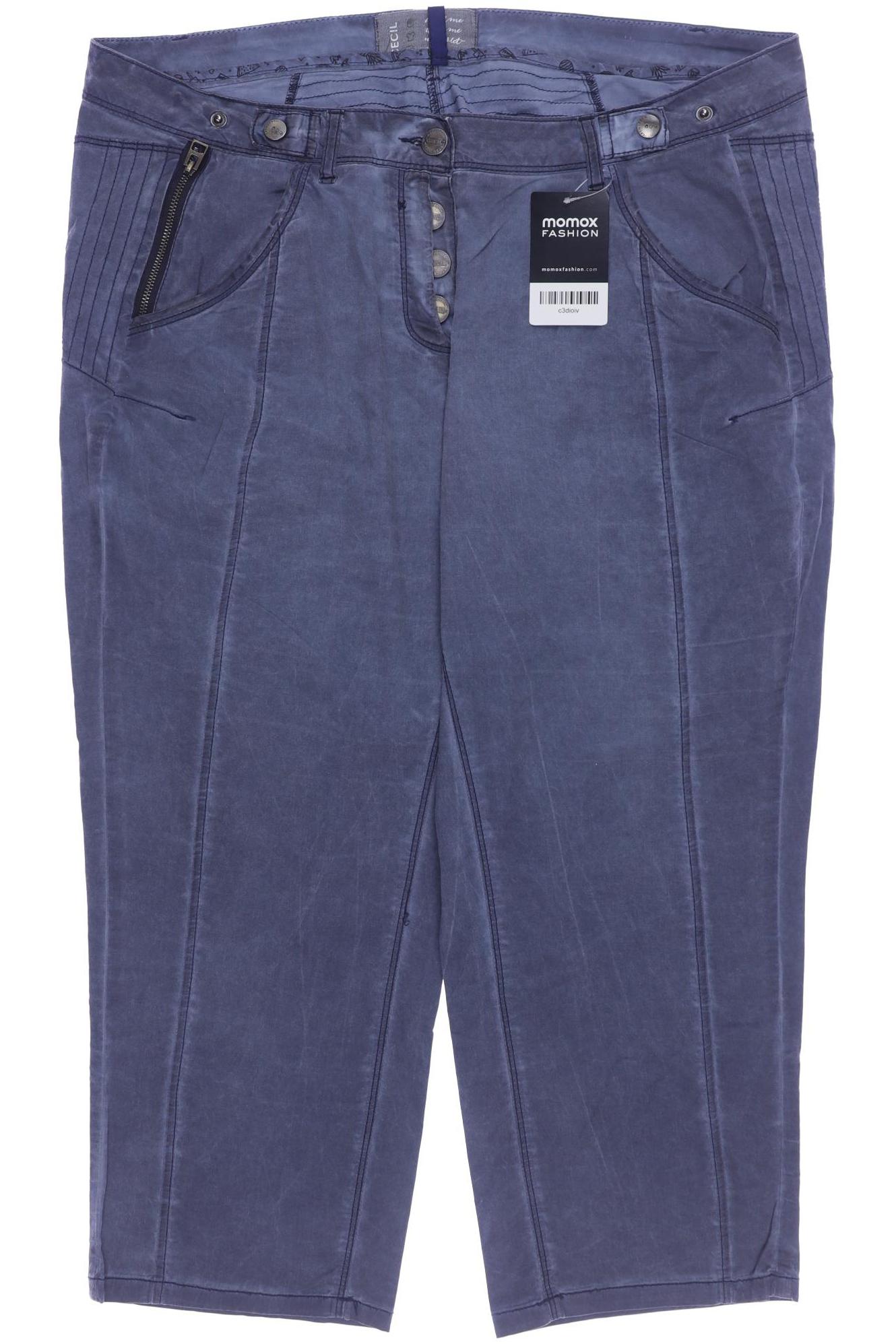 

Cecil Damen Stoffhose, blau, Gr. 44