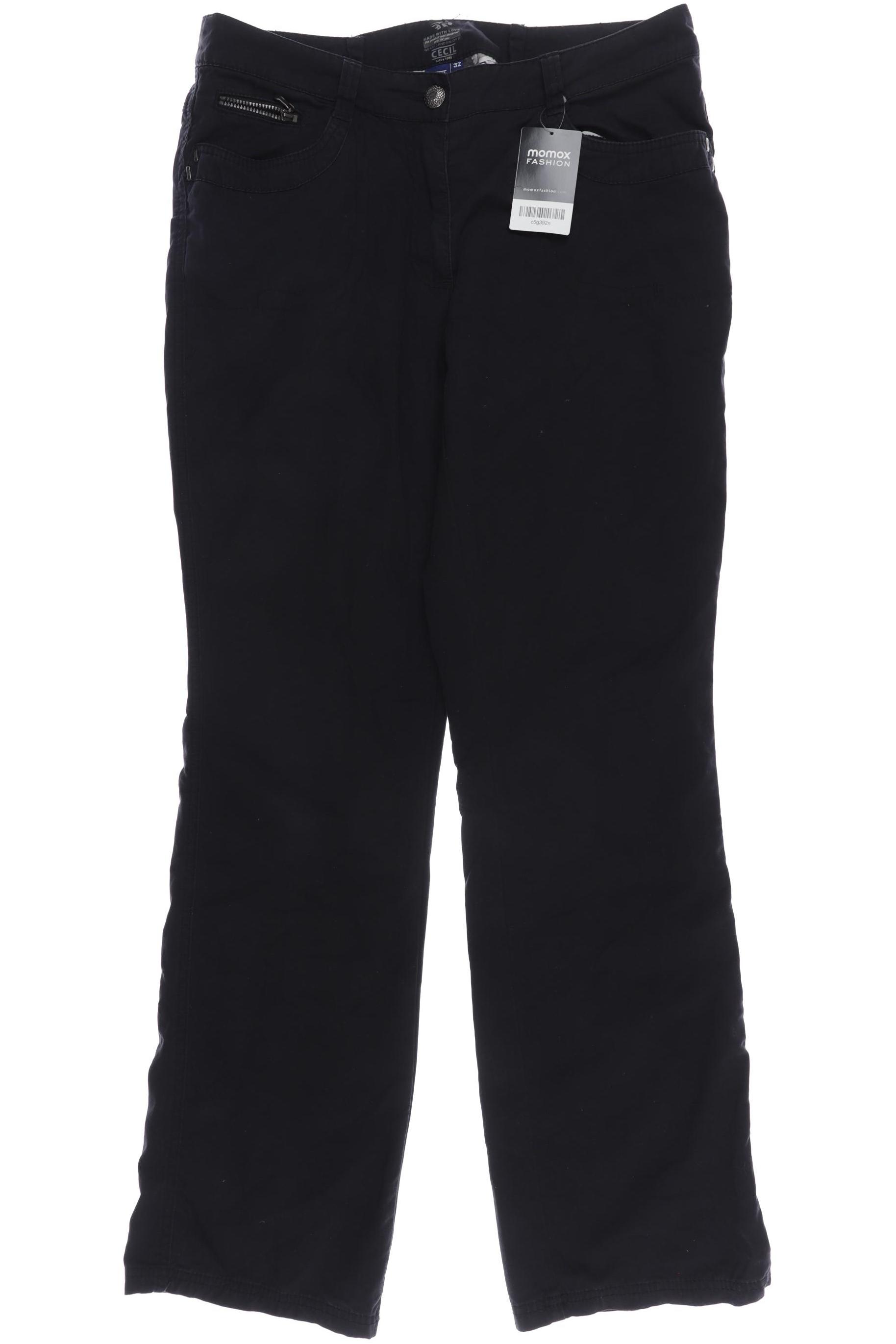 

Cecil Damen Stoffhose, schwarz, Gr. 32