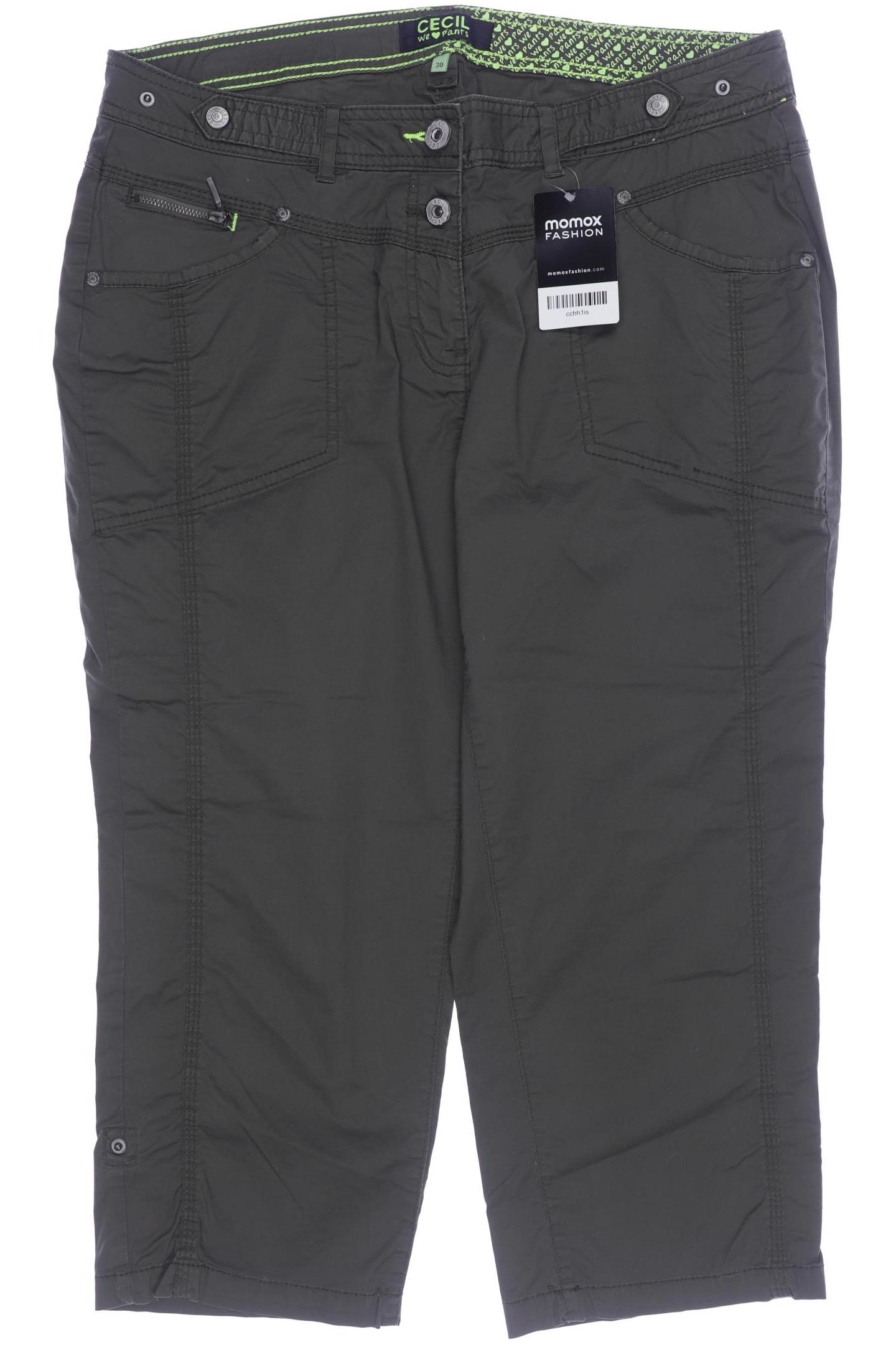 

Cecil Damen Stoffhose, grün, Gr. 30