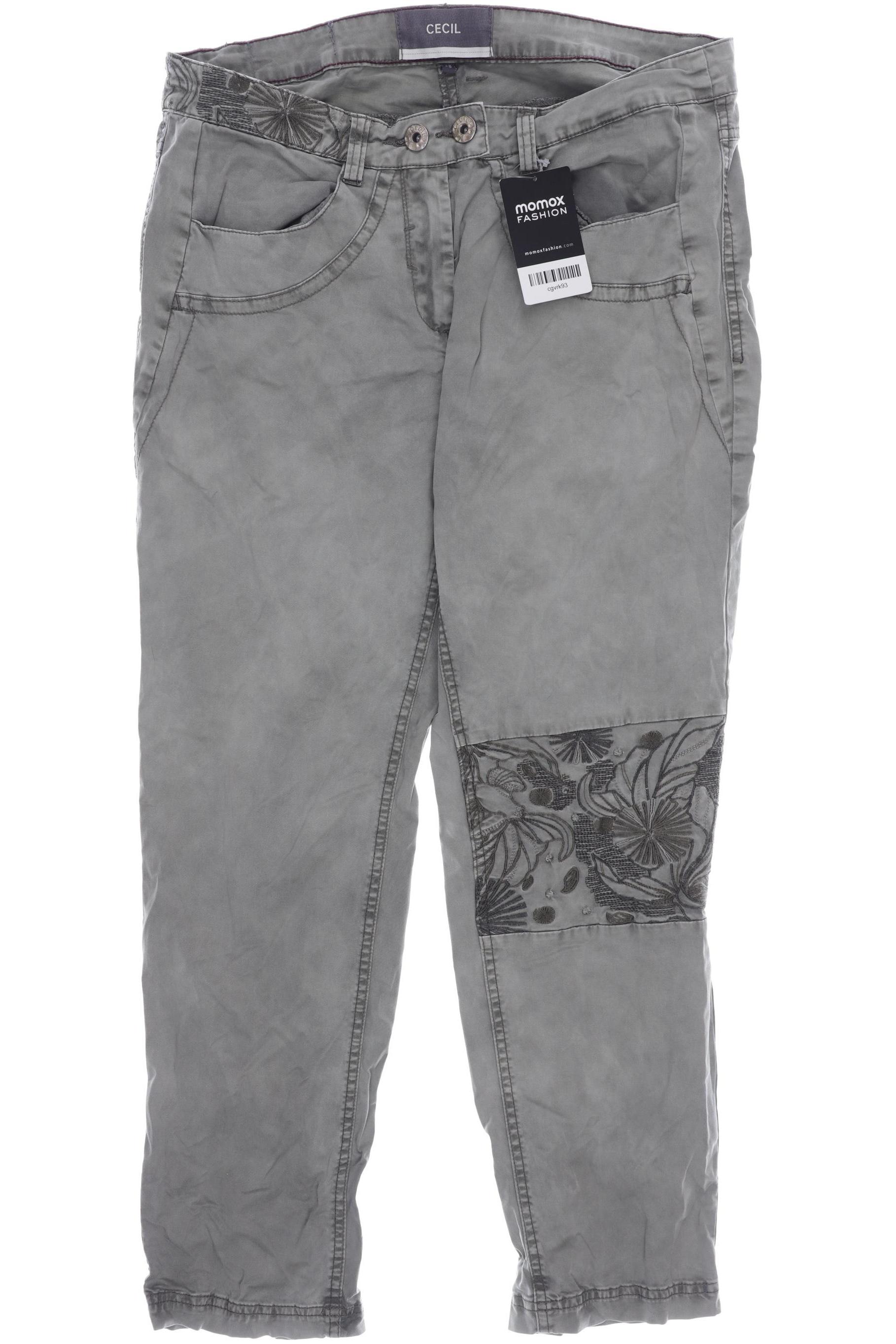

CECIL Damen Stoffhose, grün
