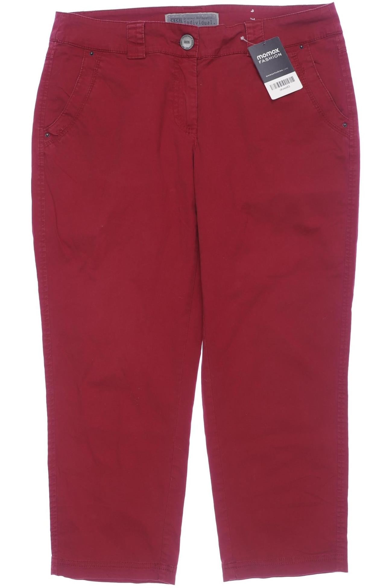 

Cecil Damen Stoffhose, bordeaux, Gr. 29