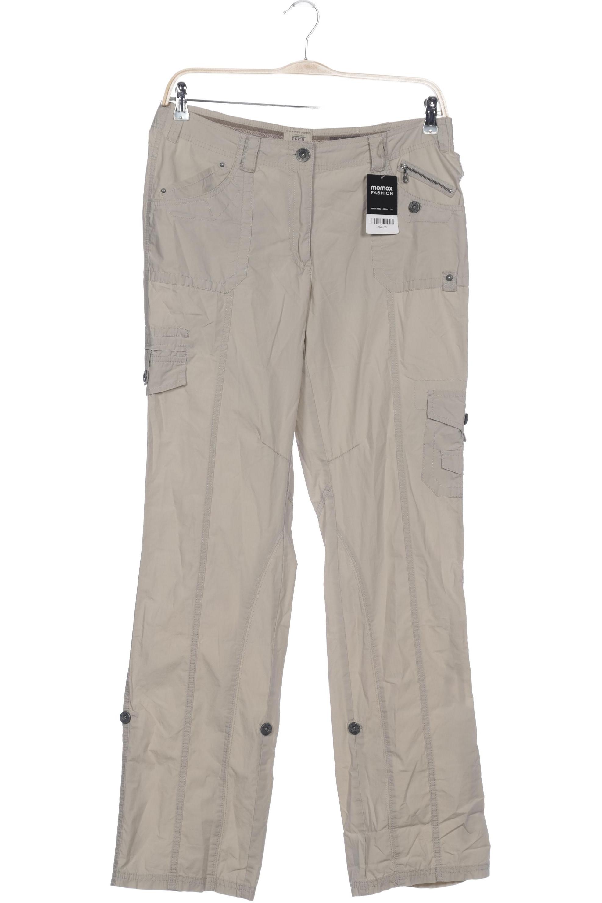 

Cecil Damen Stoffhose, beige, Gr. 32