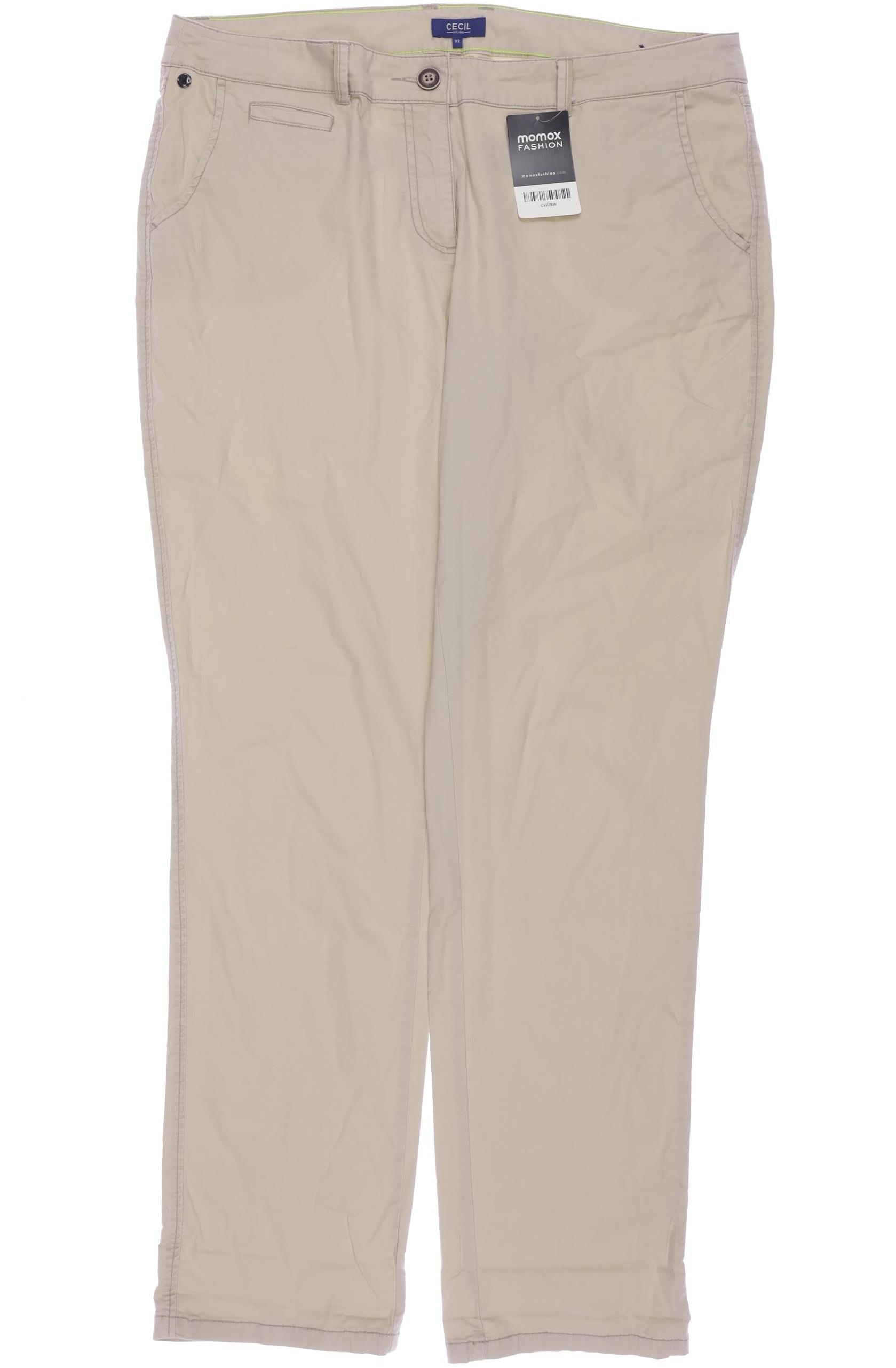 

Cecil Damen Stoffhose, beige, Gr. 32