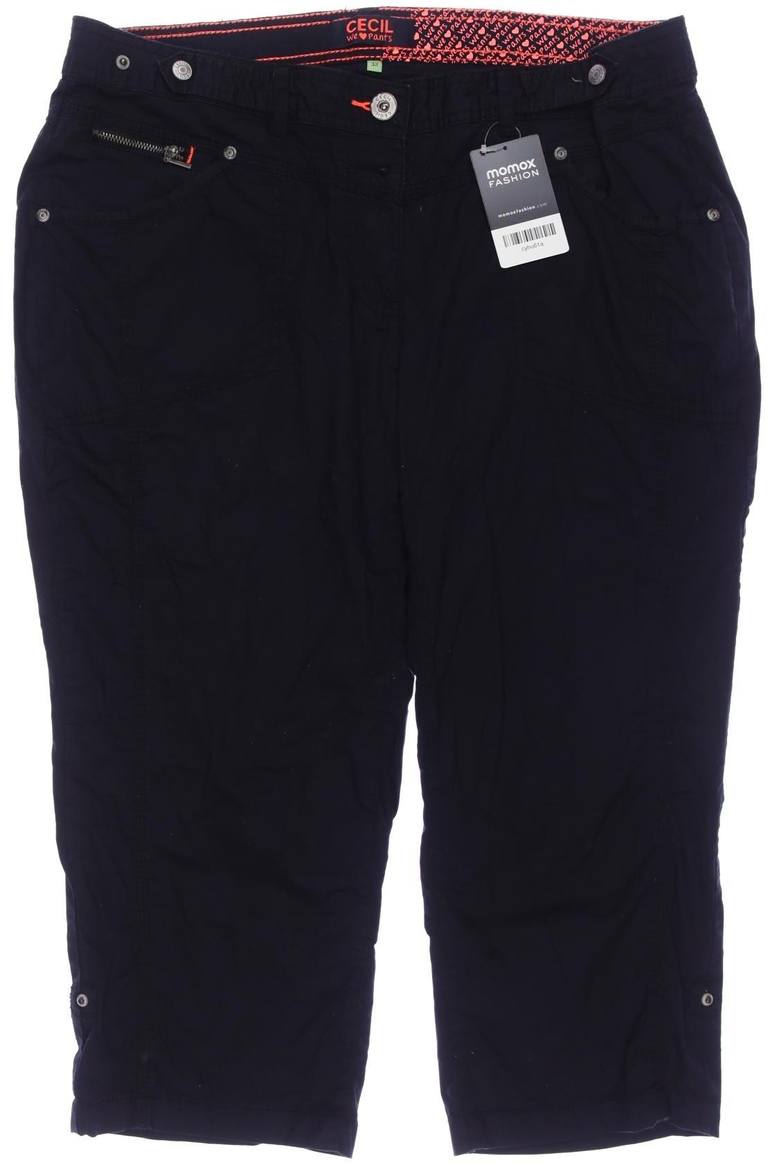 Thumbnail - Cecil Damen Stoffhose, schwarz, Gr. 32