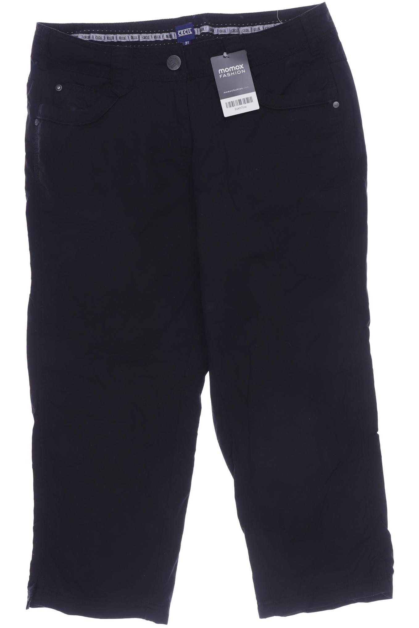 

Cecil Damen Stoffhose, schwarz, Gr. 42