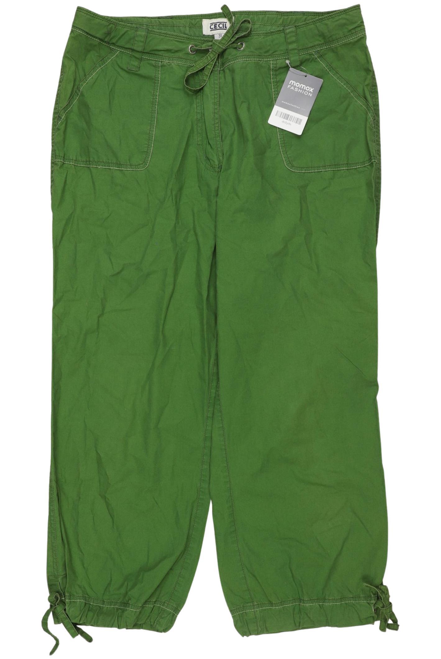 

Cecil Damen Stoffhose, grün, Gr. 31