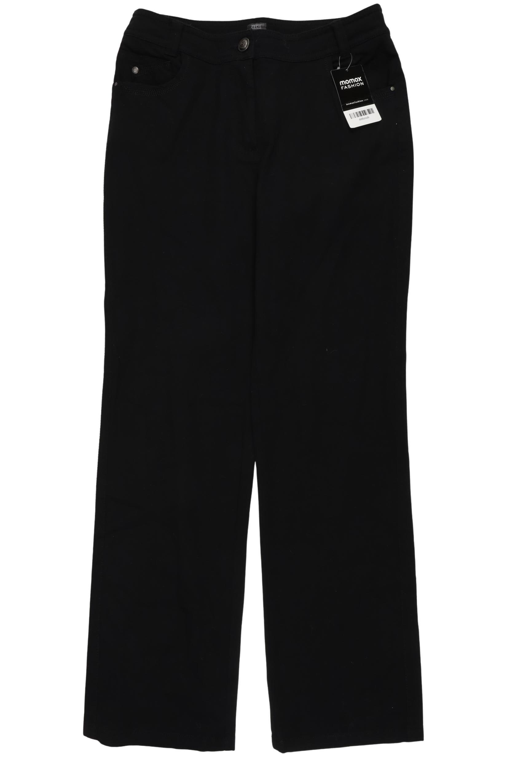 

Cecil Damen Stoffhose, schwarz, Gr. 30