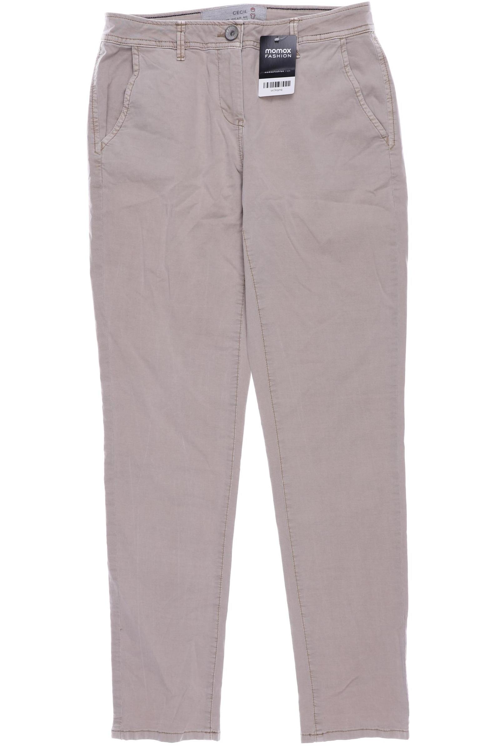 

Cecil Damen Stoffhose, beige, Gr. 26