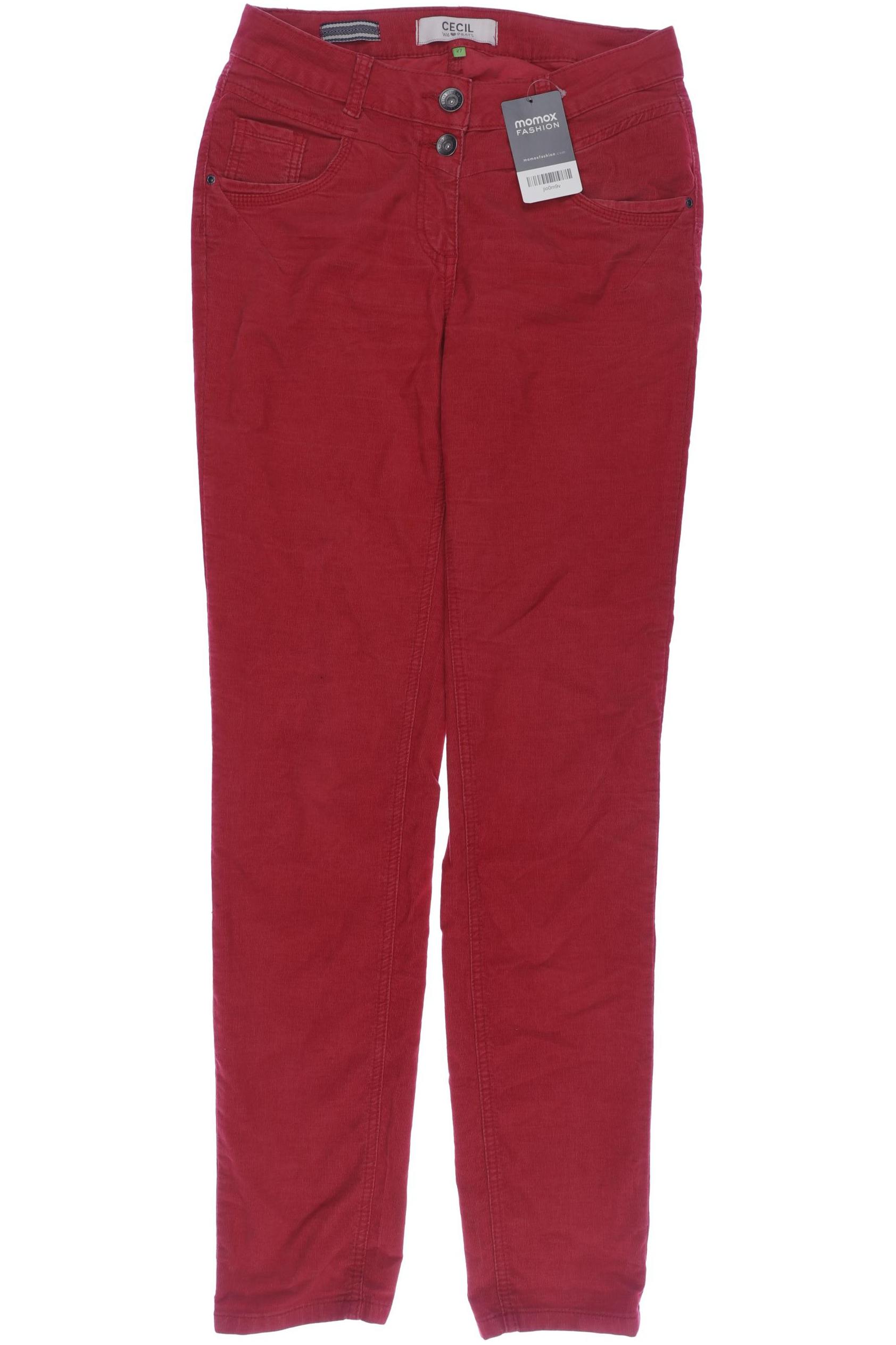 

Cecil Damen Stoffhose, rot, Gr. 27
