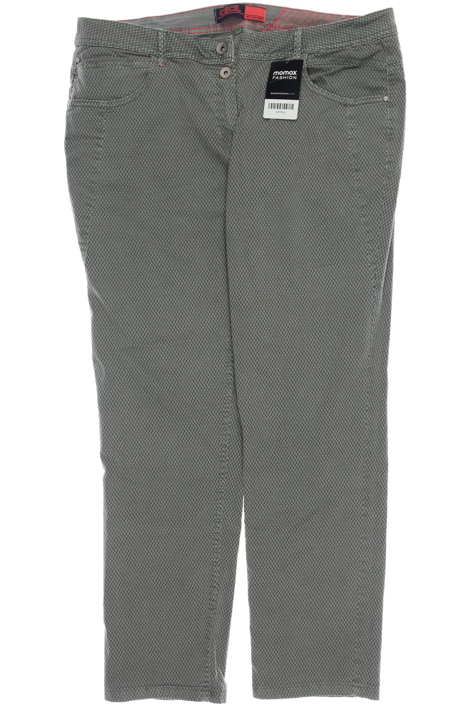 

Cecil Damen Stoffhose, grün, Gr. 33