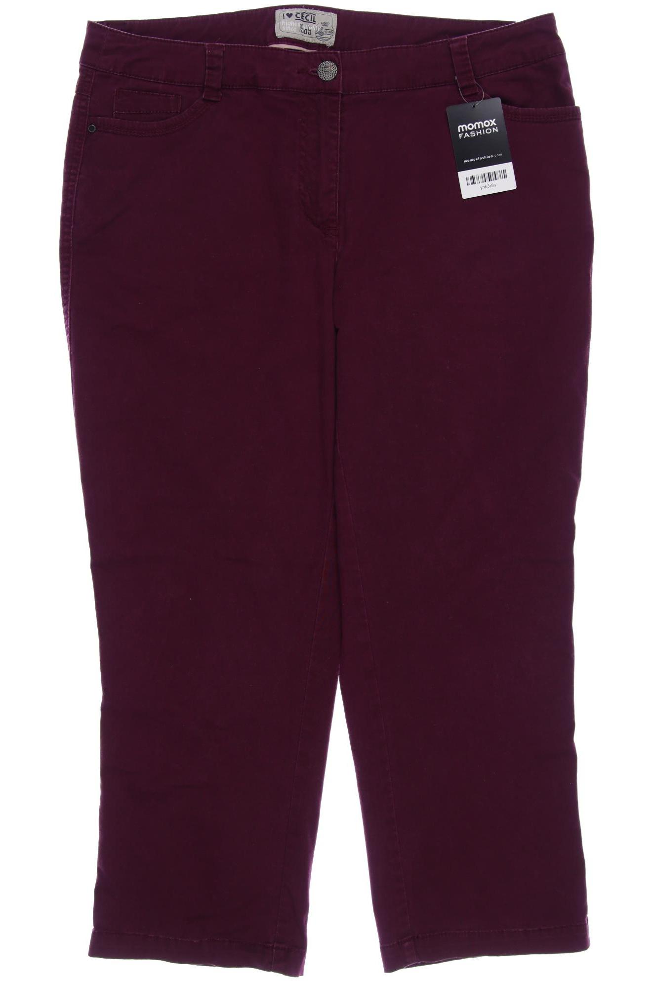 

Cecil Damen Stoffhose, bordeaux, Gr. 44