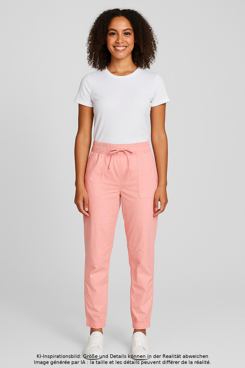 

Cecil Damen Stoffhose, pink, Gr. 0