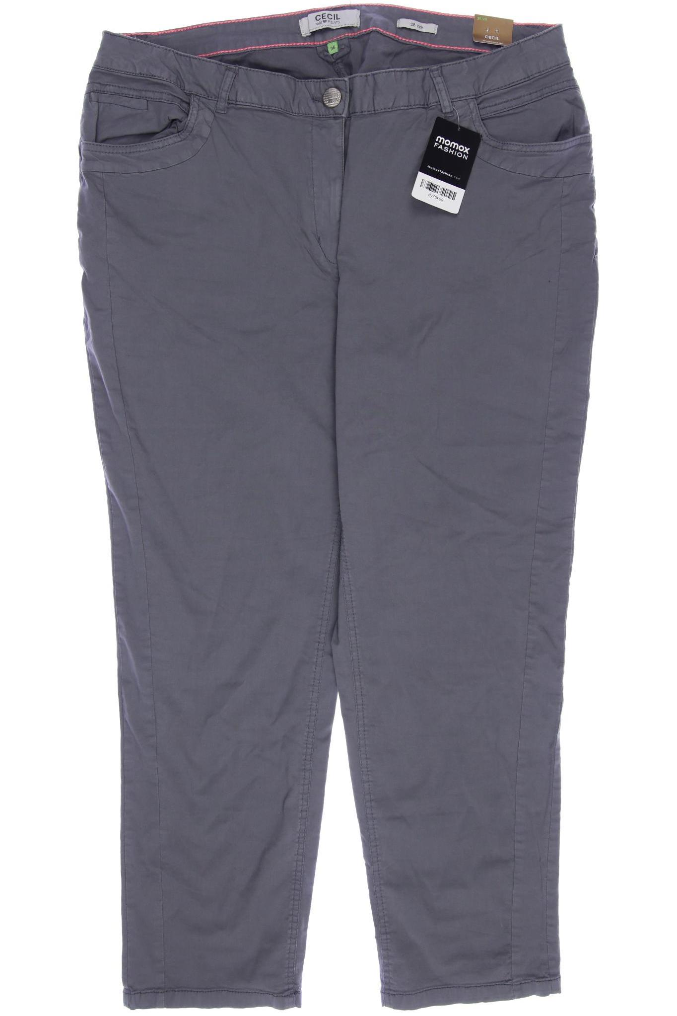 

CECIL Damen Stoffhose, grau
