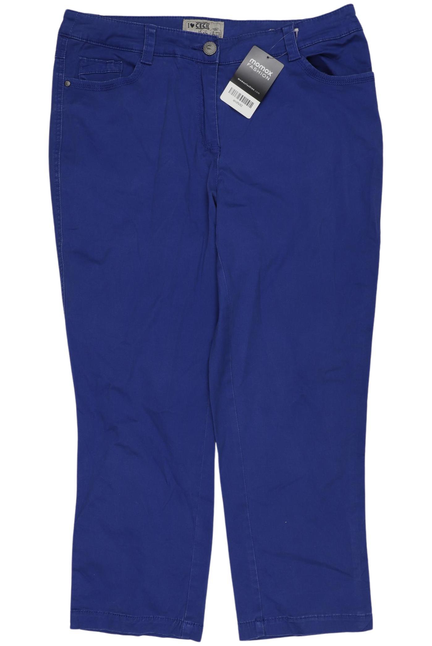 

Cecil Damen Stoffhose, blau, Gr. 31