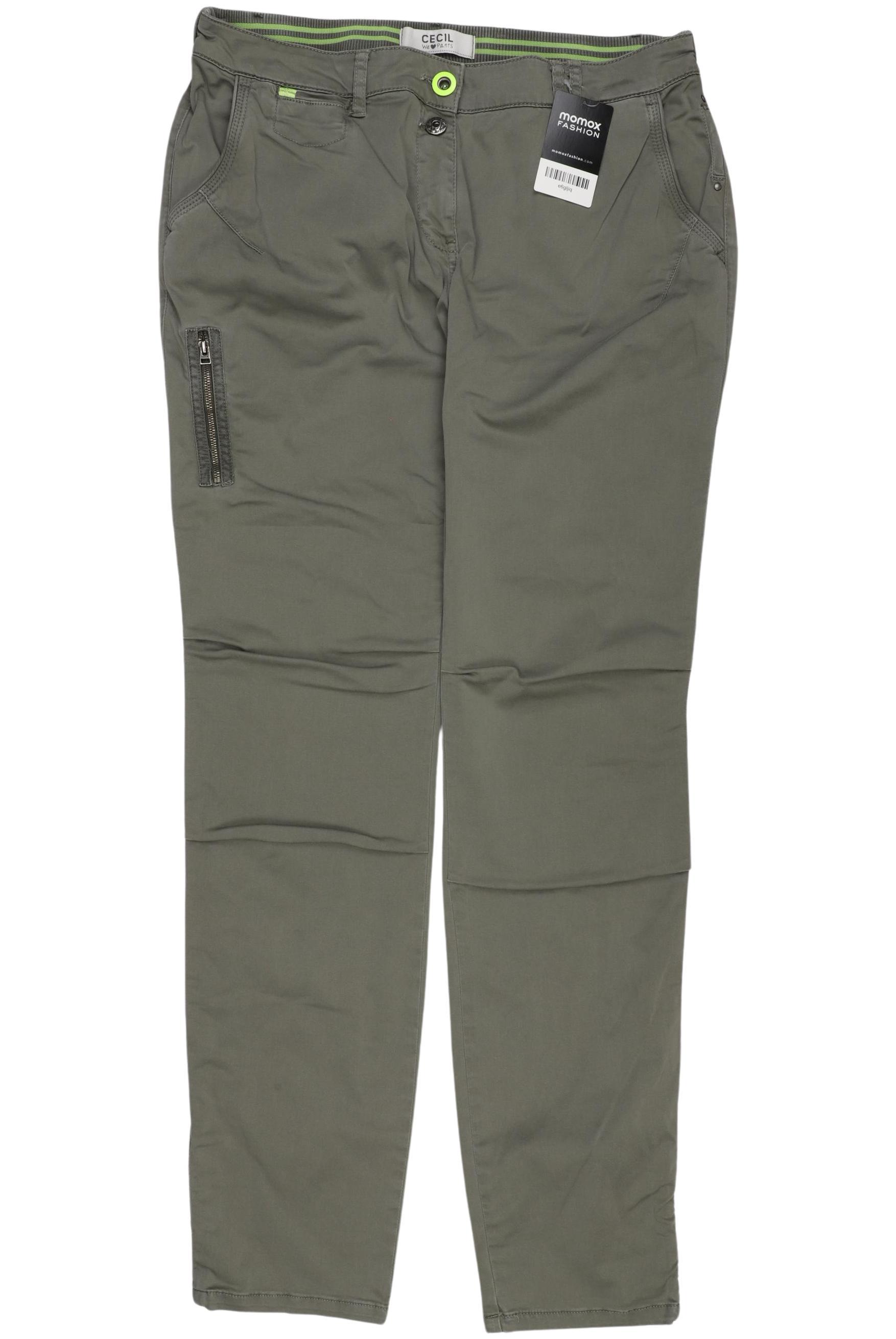 

Cecil Damen Stoffhose, grün, Gr. 30