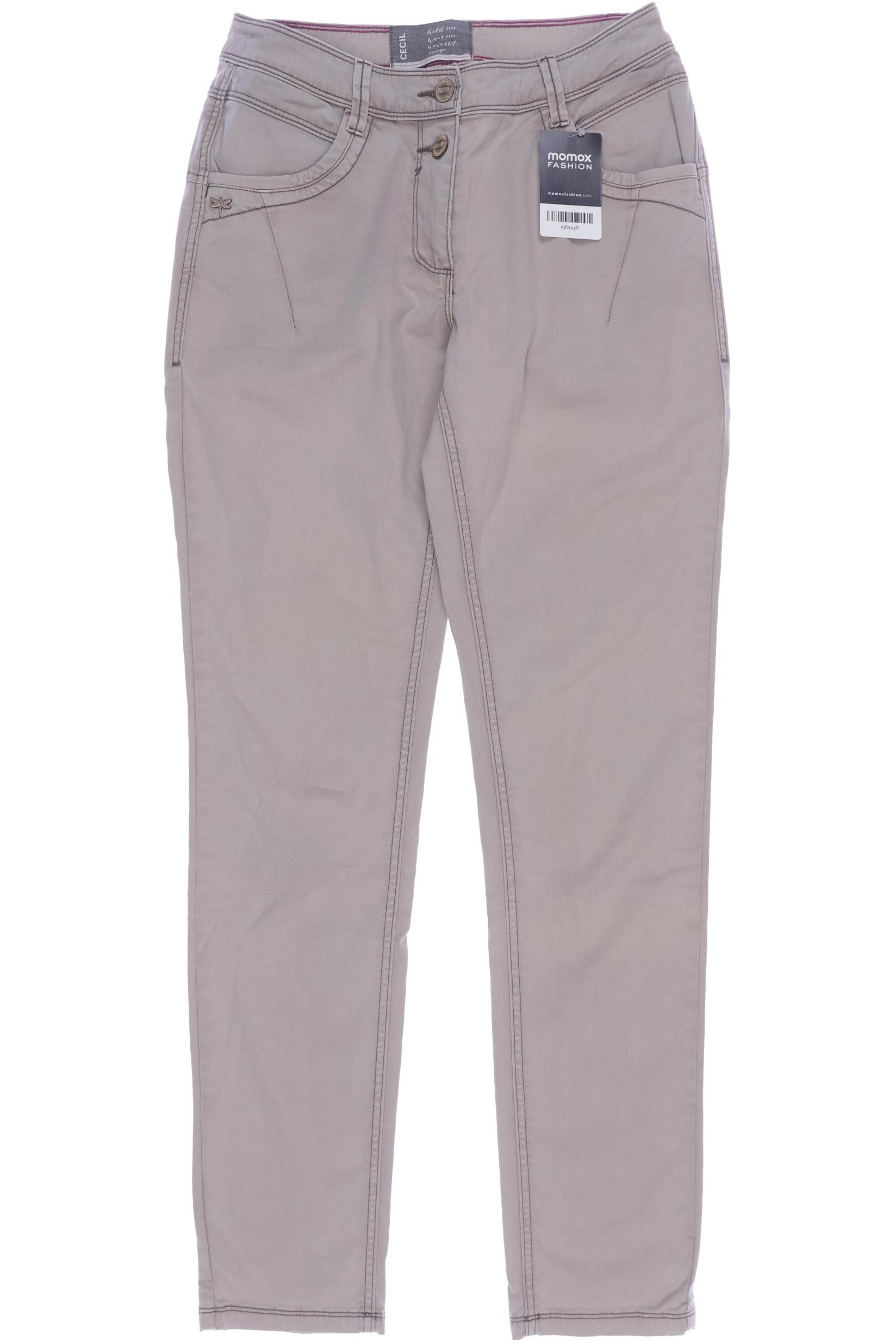 

Cecil Damen Stoffhose, beige, Gr. 26