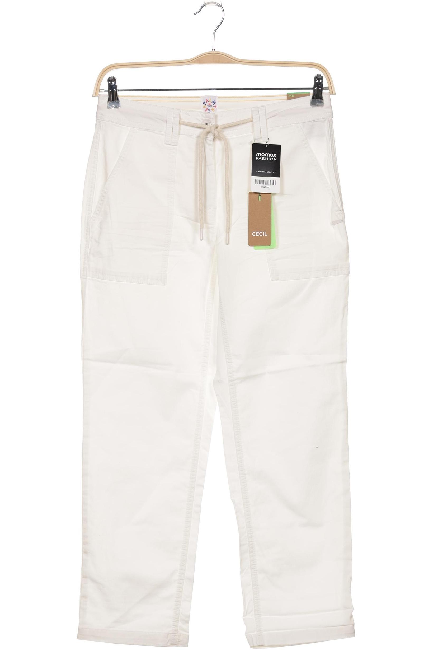 

Cecil Damen Stoffhose, cremeweiß, Gr. 27