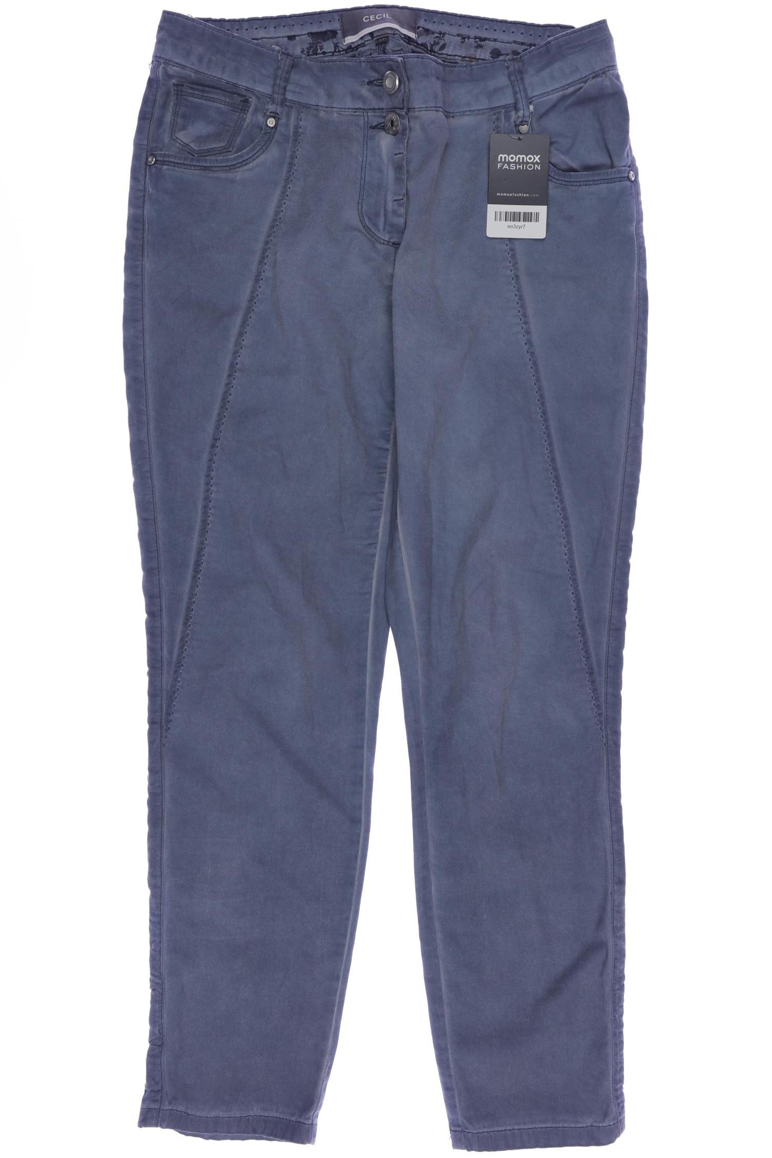 

Cecil Damen Stoffhose, blau, Gr. 28