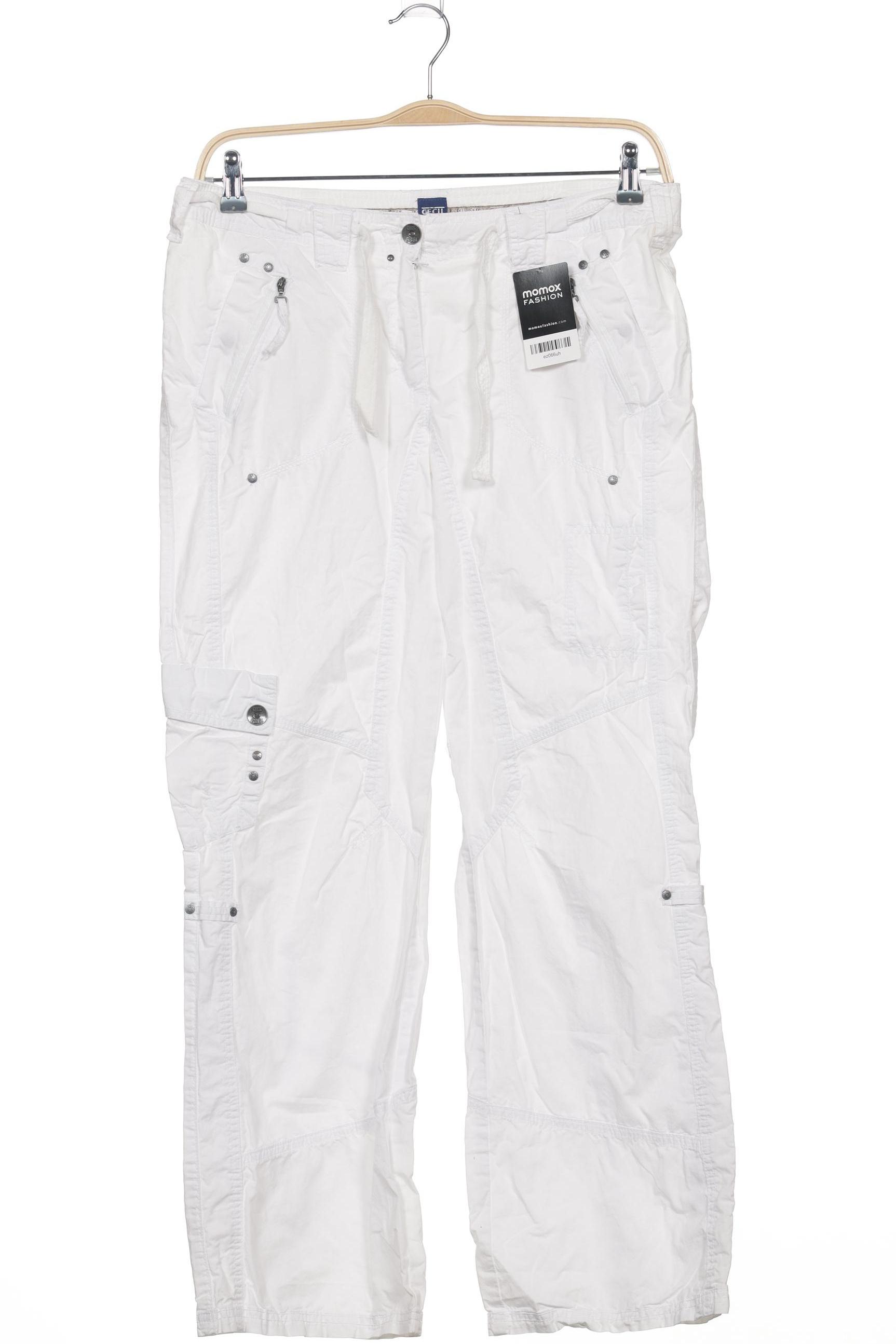 

Cecil Damen Stoffhose, weiß, Gr. 42