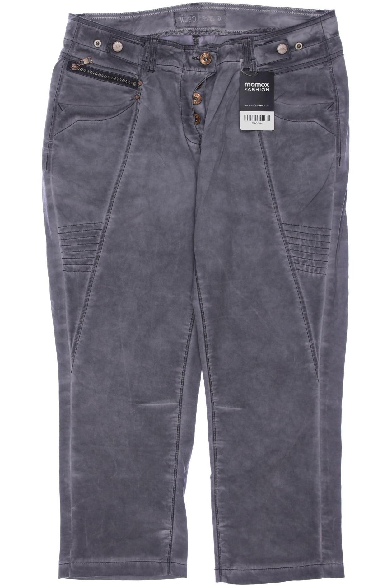 

Cecil Damen Stoffhose, grau, Gr. 30